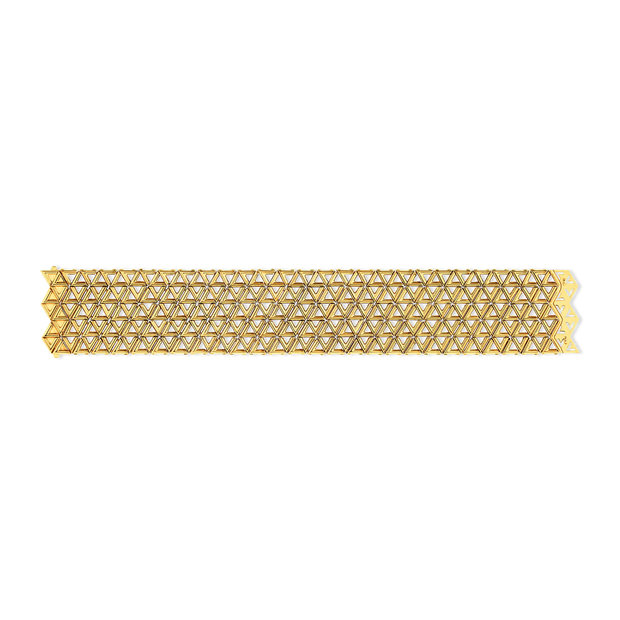 LV Volt Mesh 黃K金手鐲  in 珠寶系列