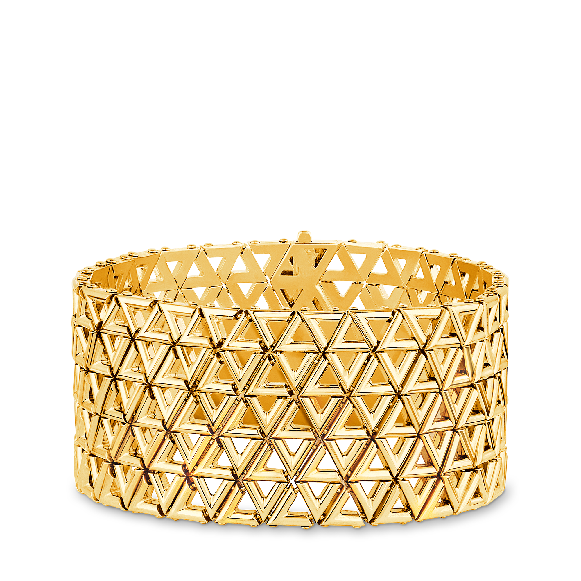 LV Volt Mesh 黃K金手鐲  in 珠寶系列