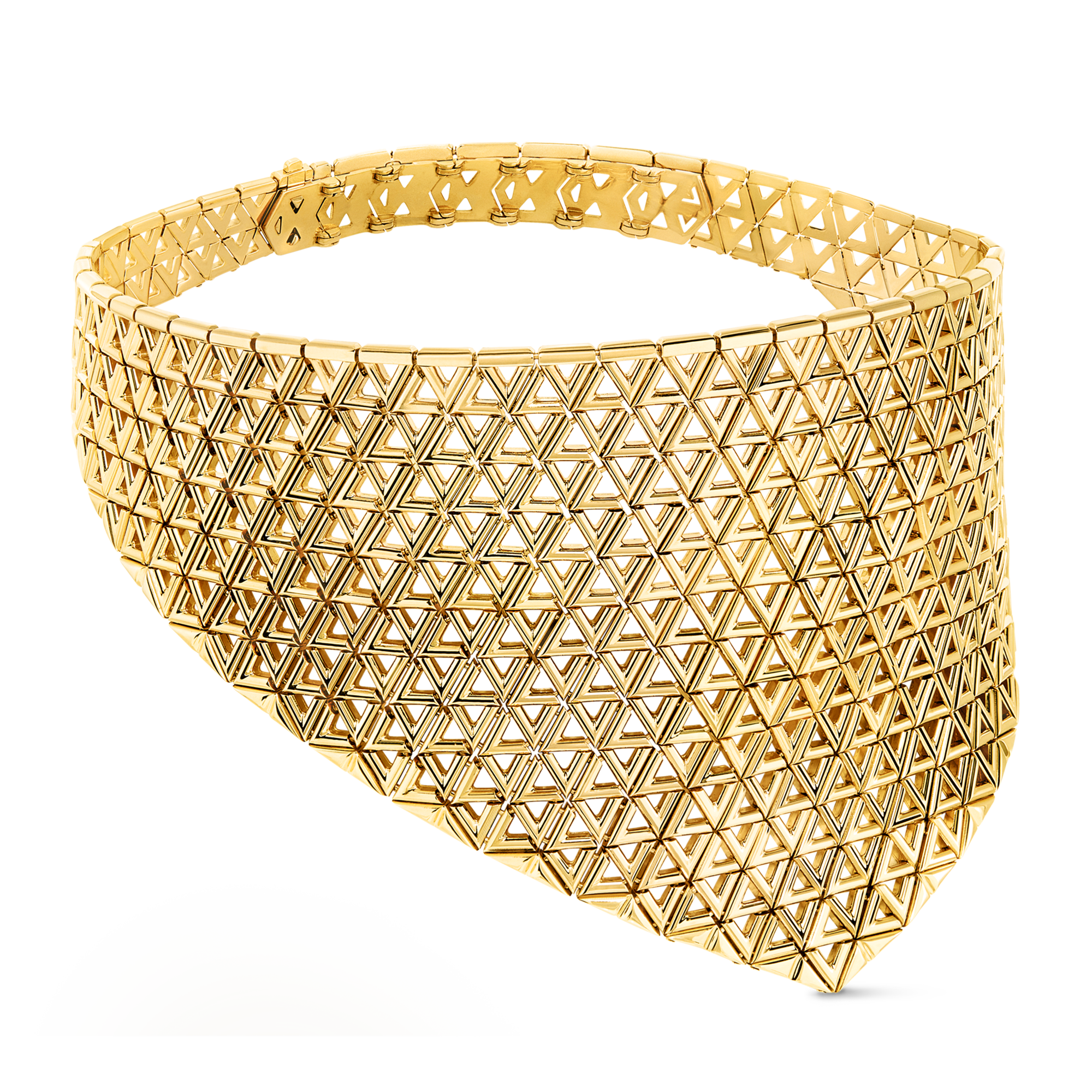 LV Volt Mesh 黃K金項鍊  in 珠寶系列