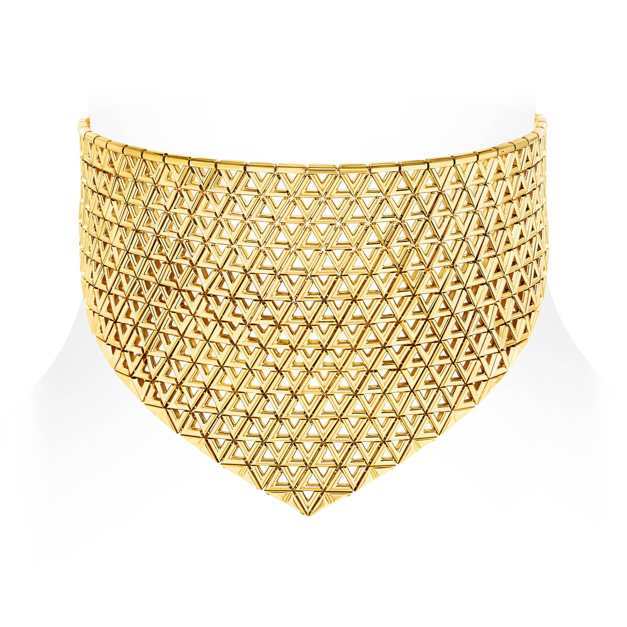 LV Volt Mesh 黃K金項鍊  in 珠寶系列