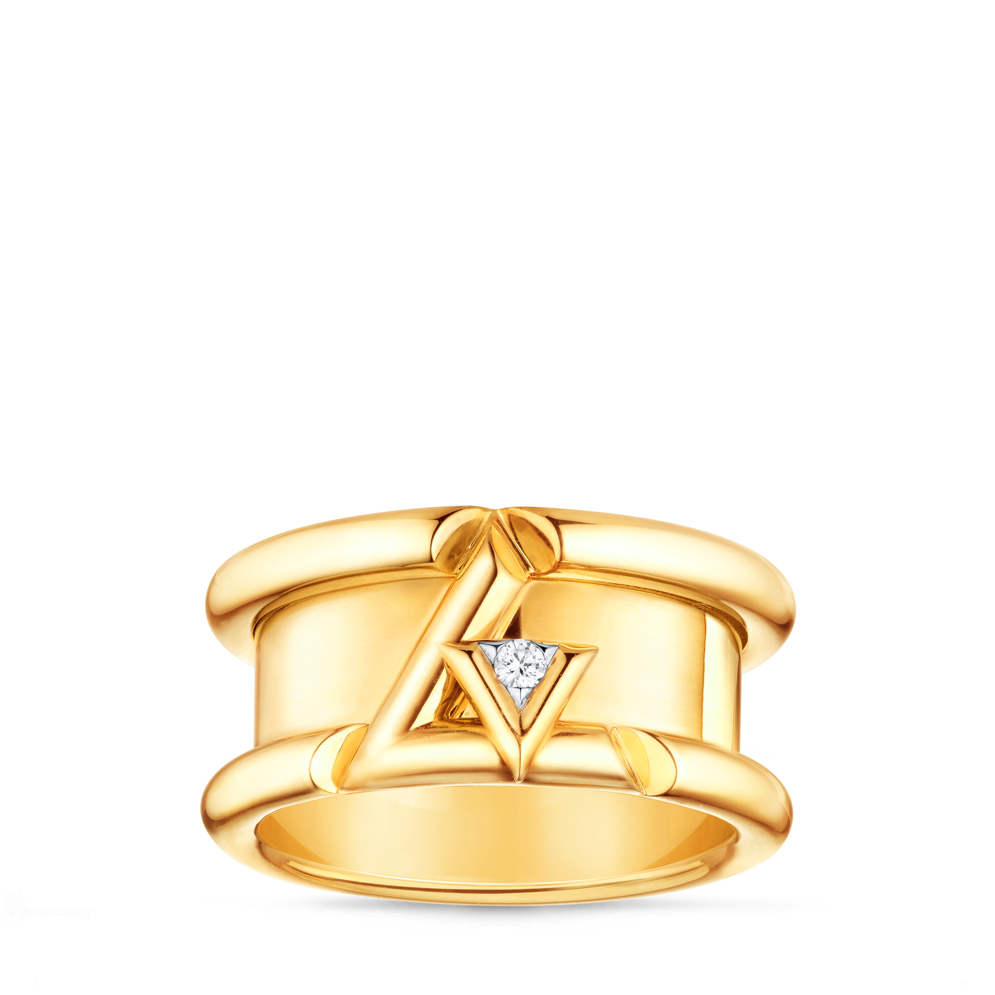 LV Volt One 黃K金配鑽石戒指  in 珠寶系列