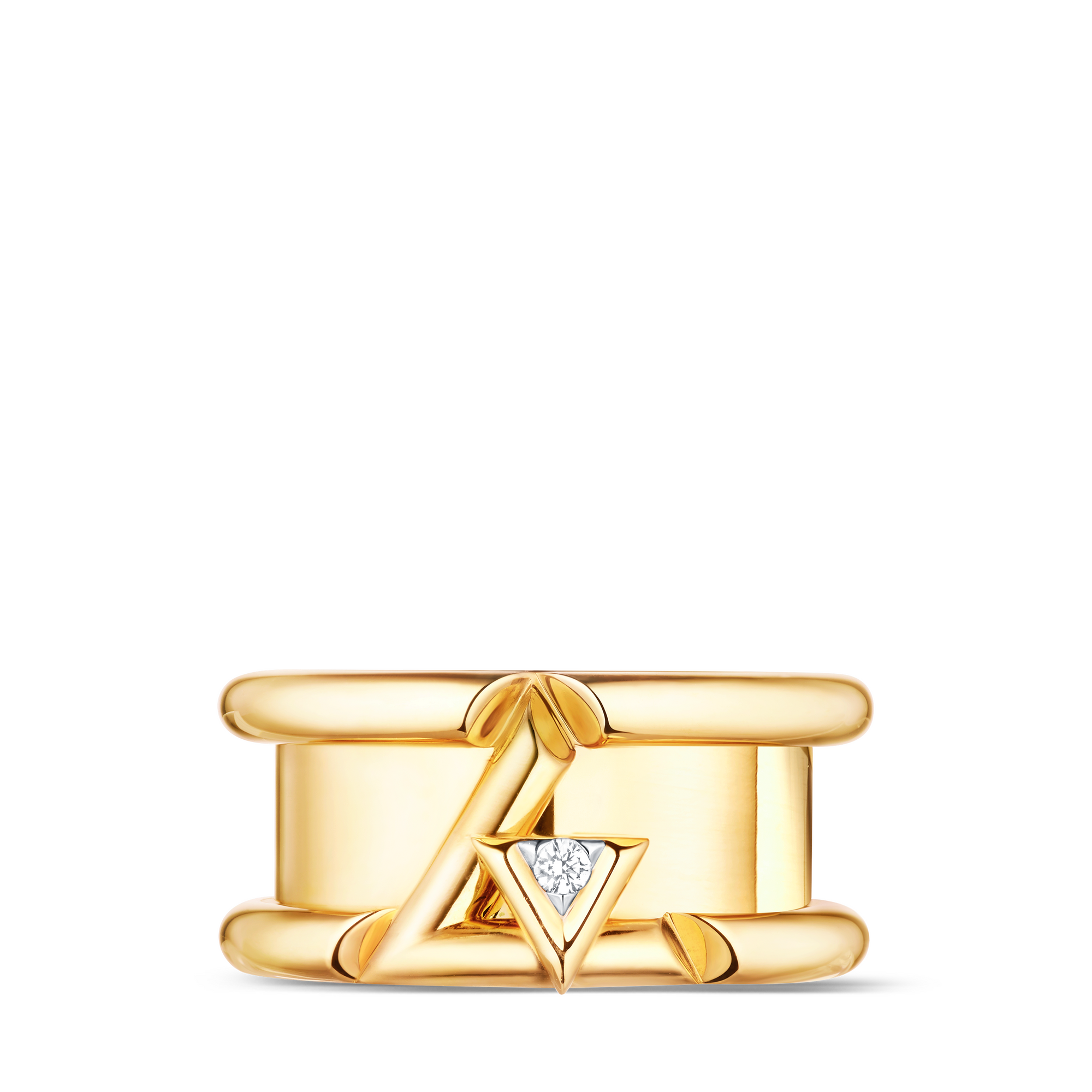 LV Volt One 黃K金配鑽石戒指  in 珠寶系列