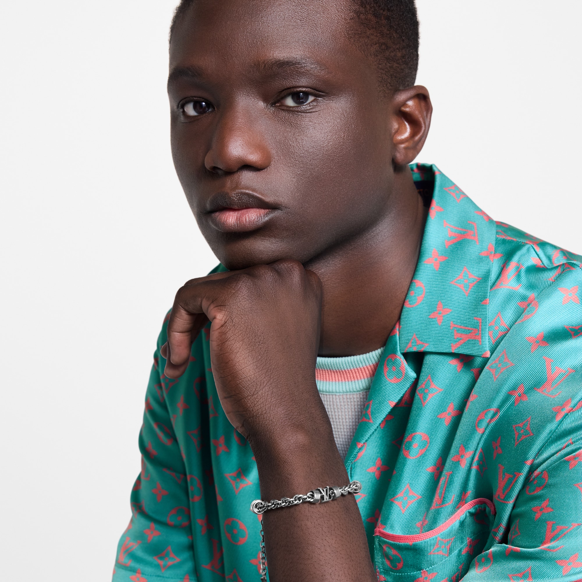 LV Wire 手鍊 . in 男士