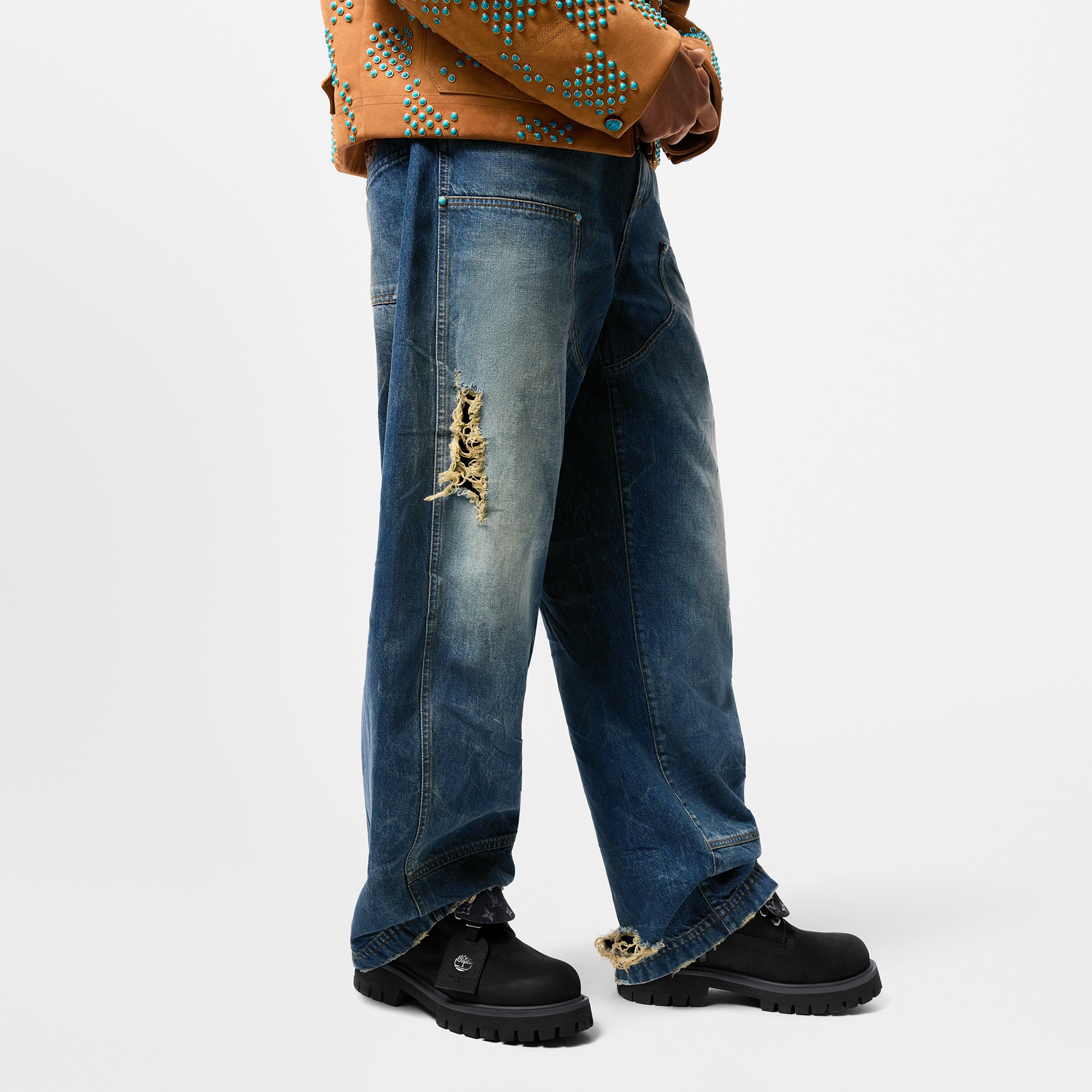 LV x Timberland 短靴  in 男士