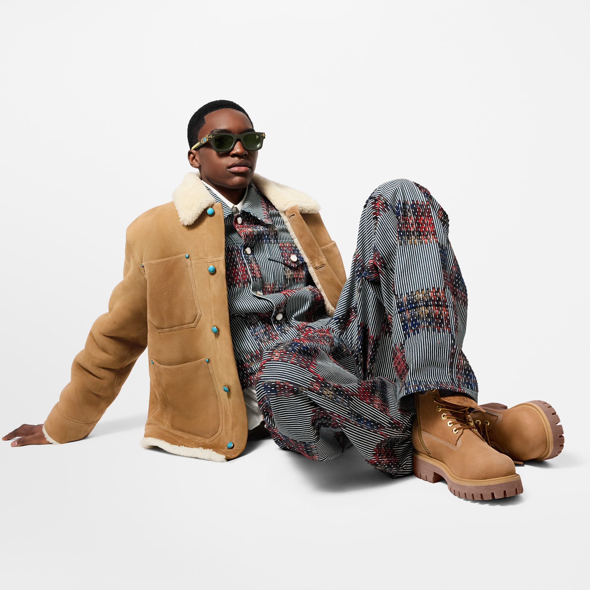 LV x Timberland 短靴  in 男士