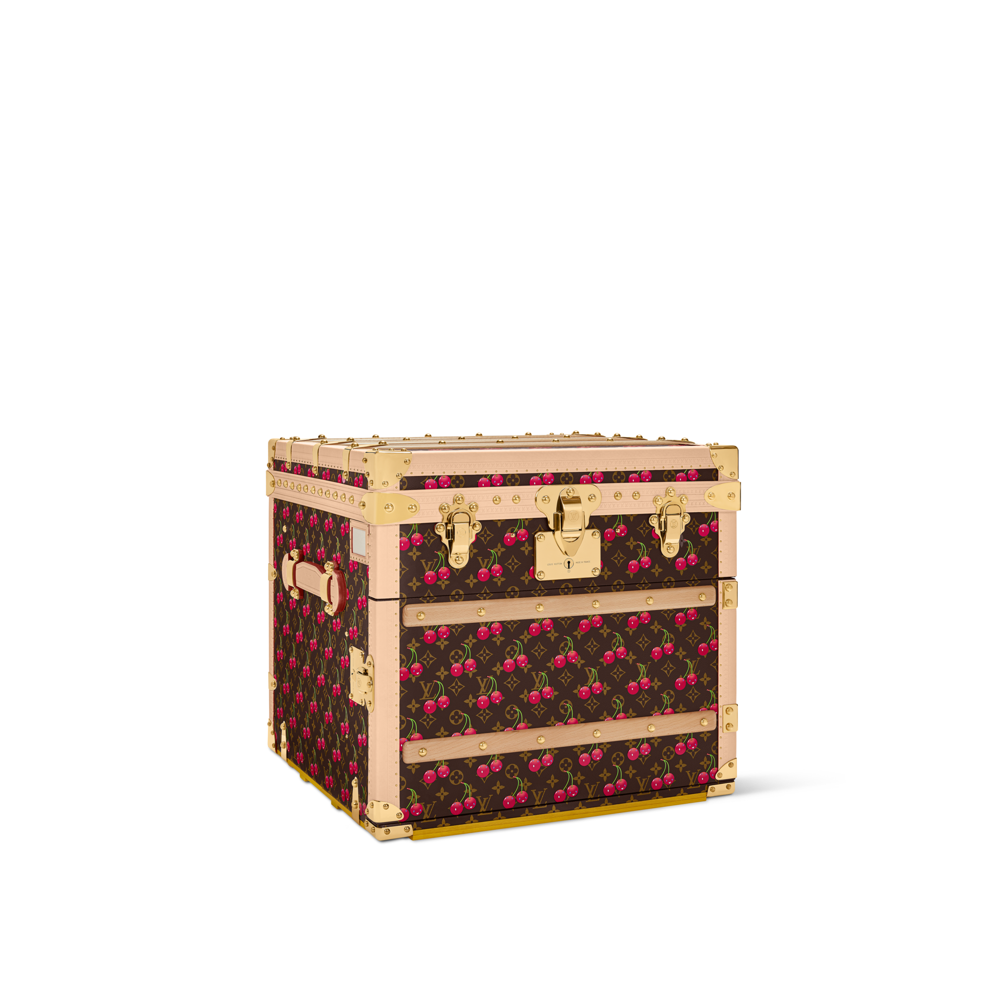 LV x TM Courrier Lozine Carré Cherry 其他 Monogram 帆布 in 行李箱、旅行用品及家居精品