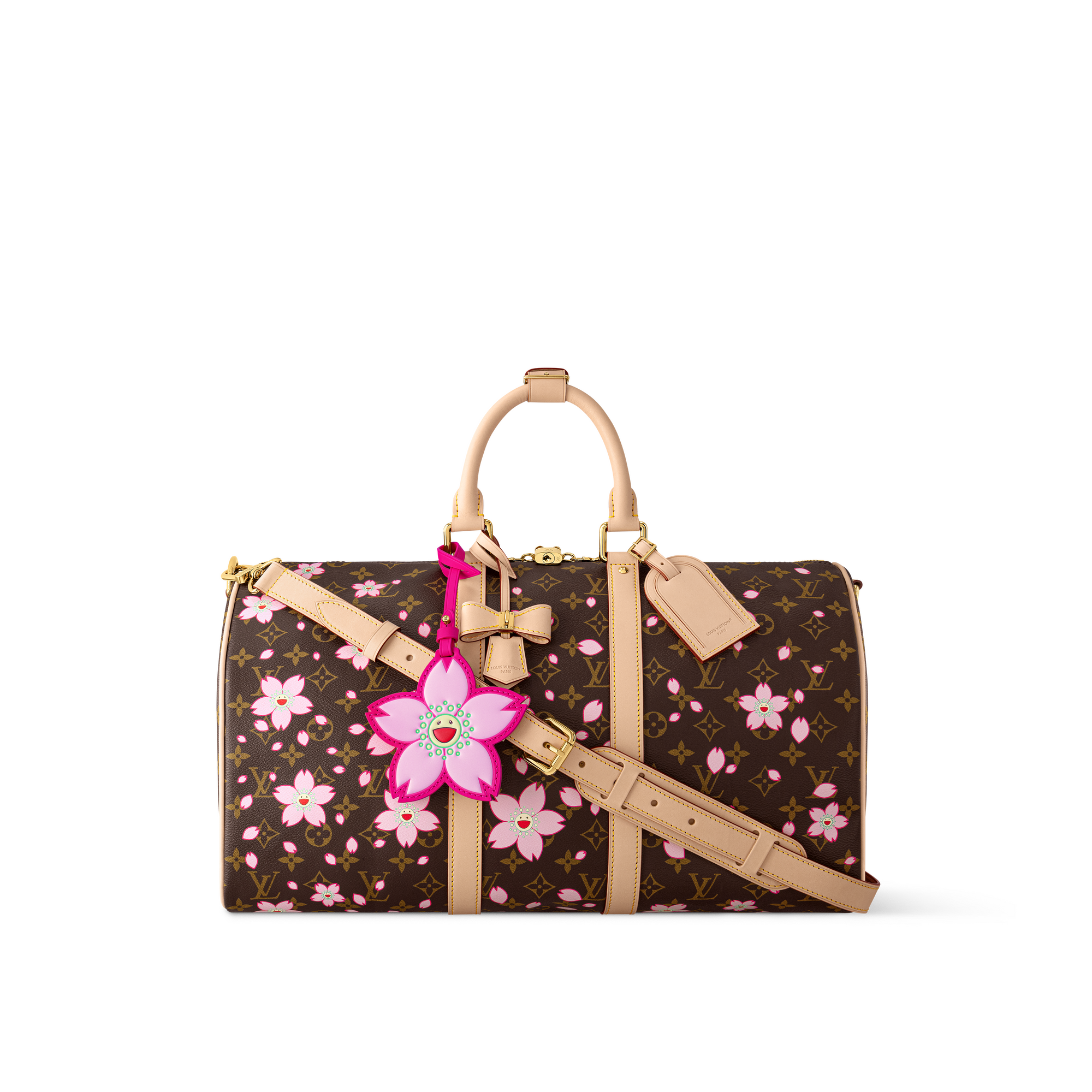 LV x TM Keepall Bandoulière 45 其他 Monogram 帆布 in 男士