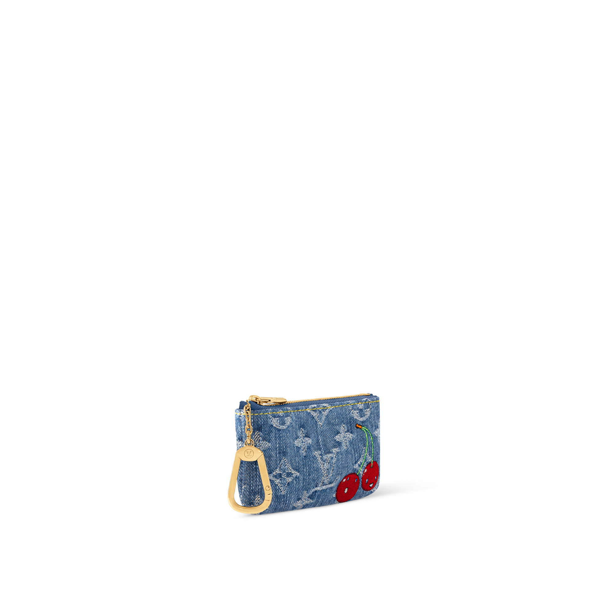 LV x TM Key Pouch Monogram Denim in 女士
