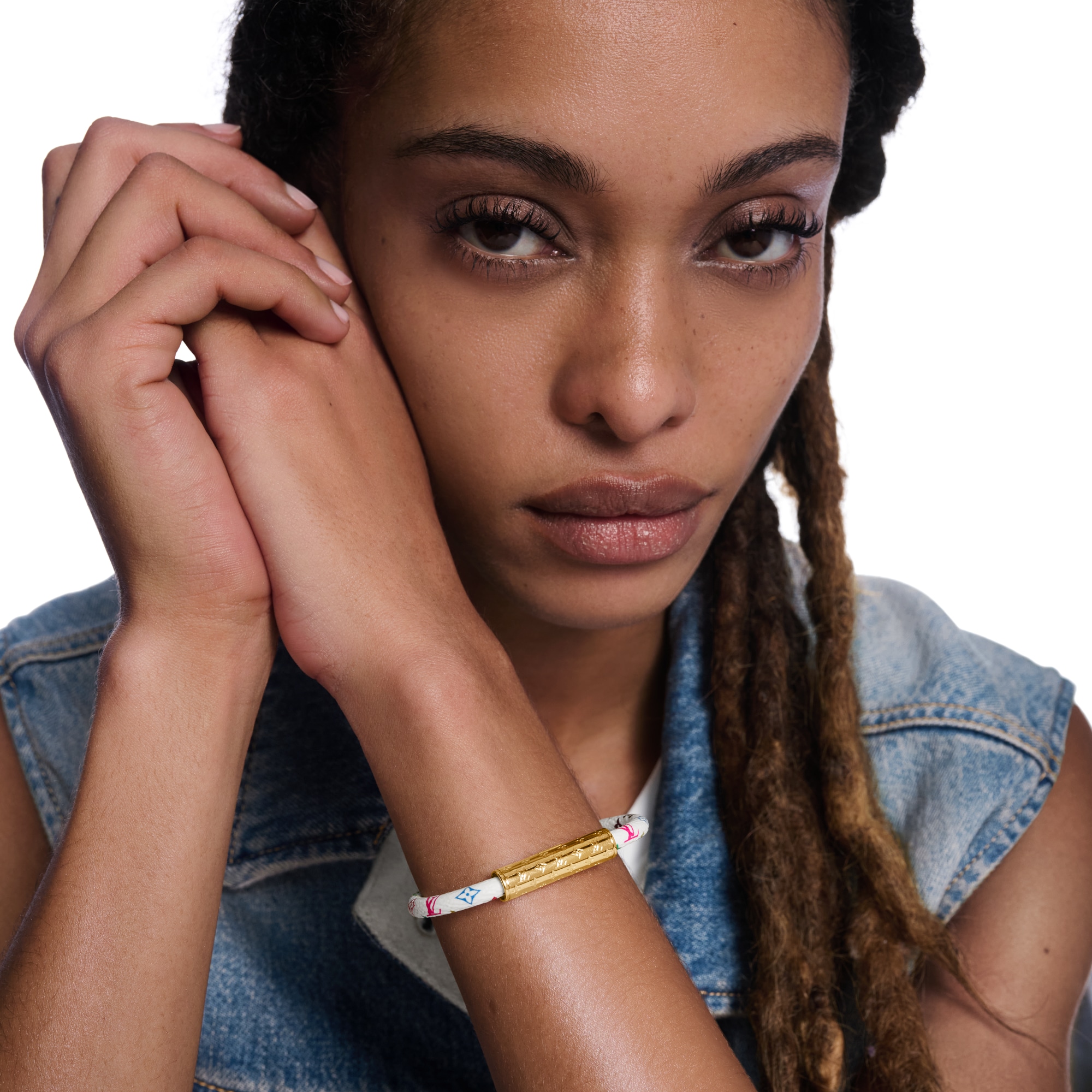 LV x TM LV Confidential 手環 其他皮革 in 女士