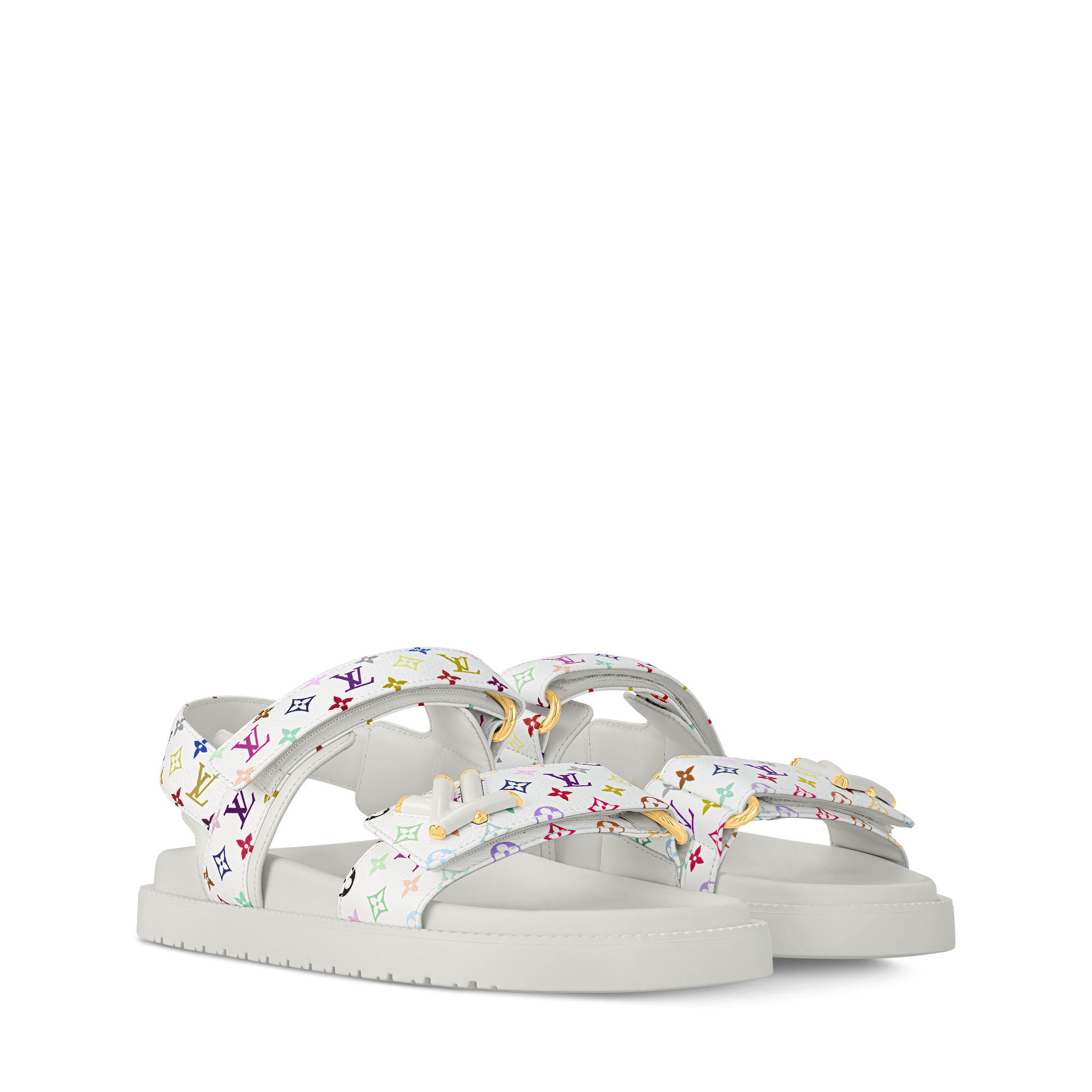 LV x TM LV Sunset 平底舒適涼鞋  in 女士