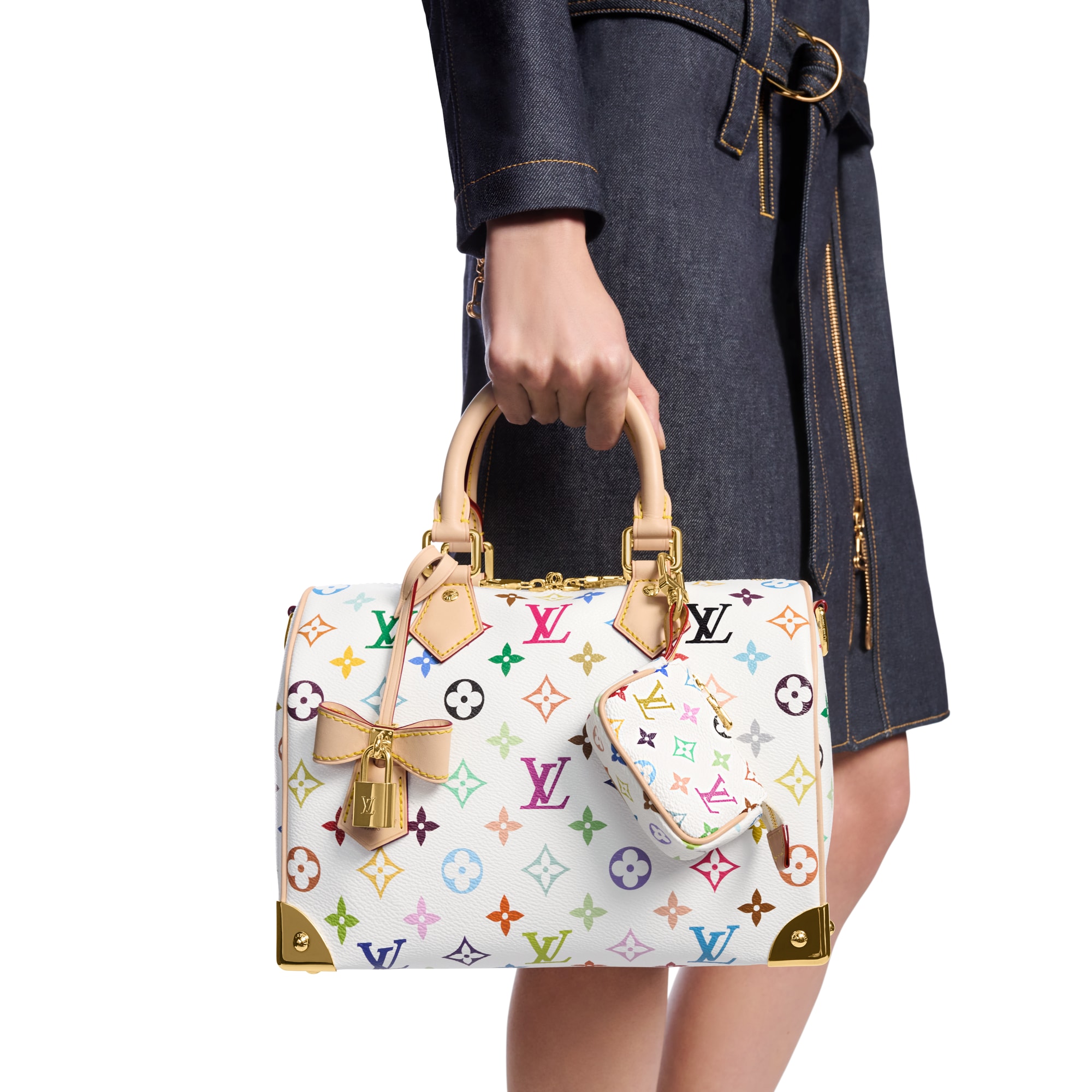 LV x TM Micro Pochette Monogram Multicolor . in 女士