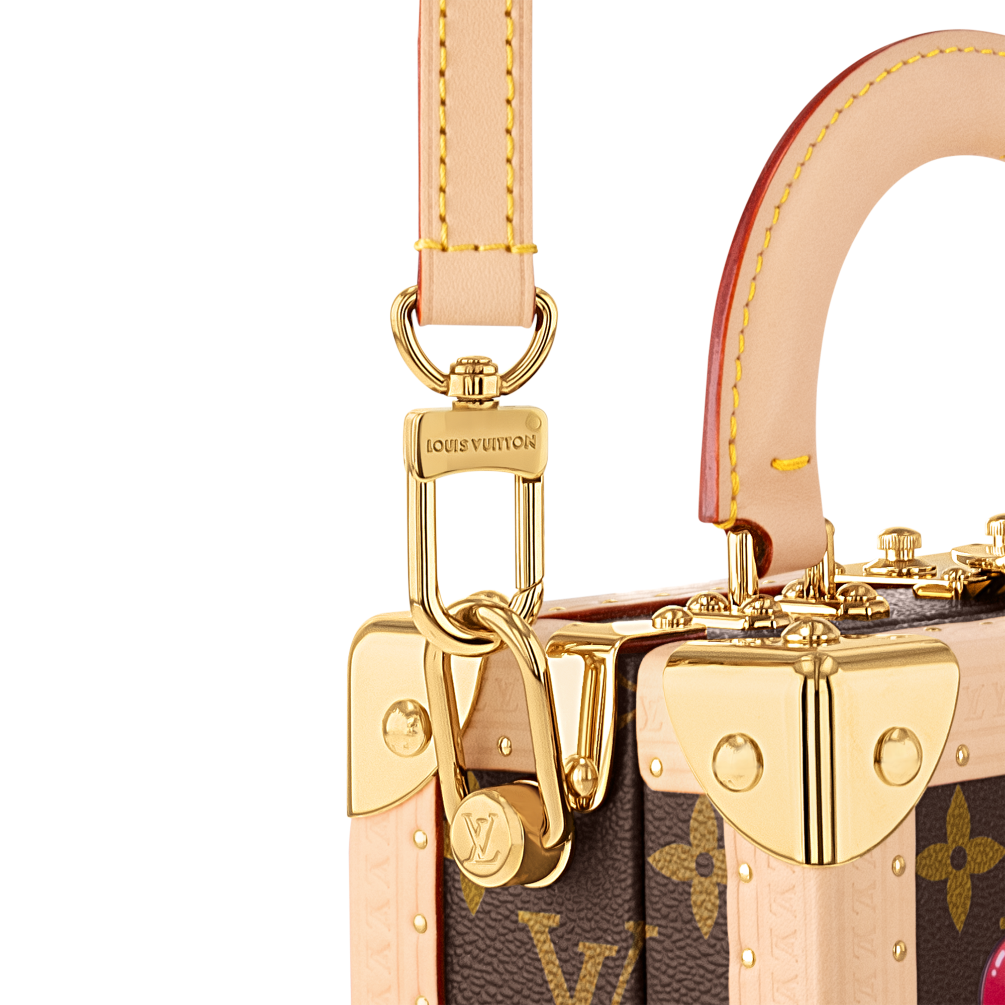 LV x TM Mini Square Trunk Cherry 其他 Monogram 帆布 in 行李箱、旅行用品及家居精品