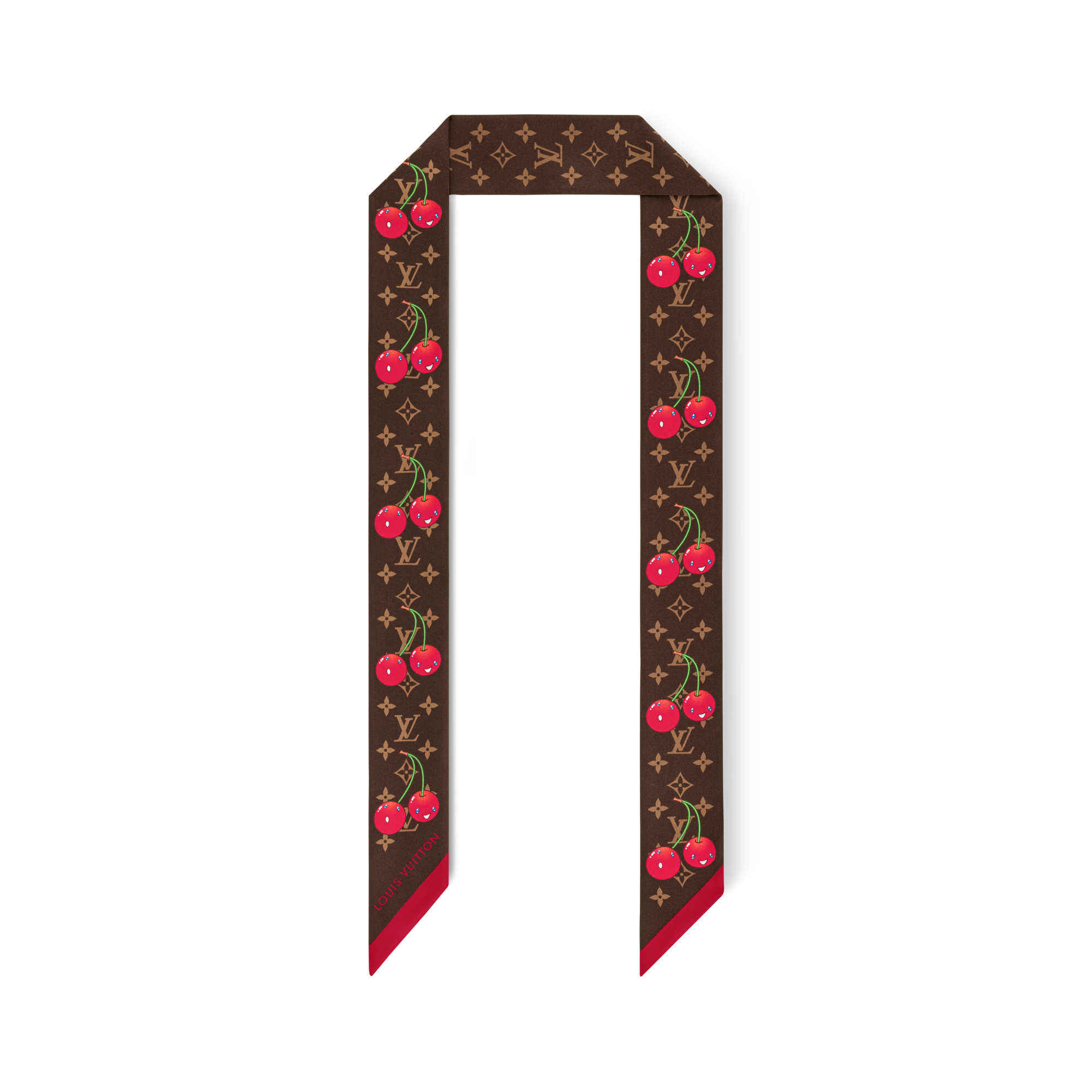 LV x TM Monogram Cerise 長絲巾 . in 女士