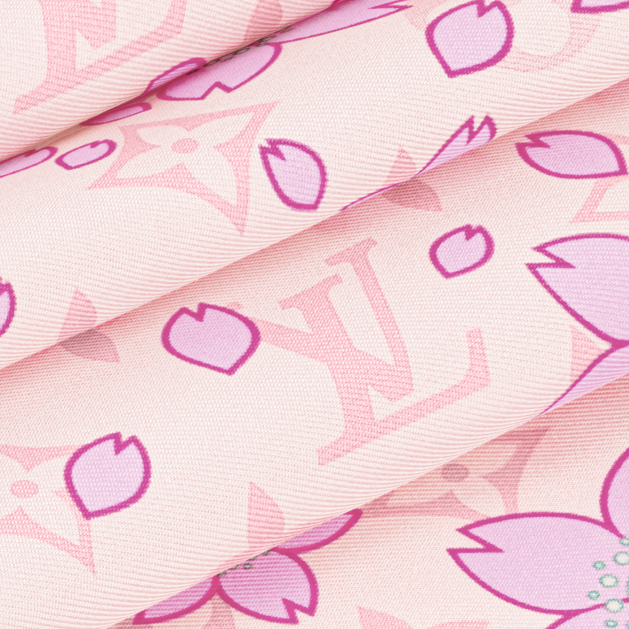 LV x TM Monogram Cherry Blossom 70 方巾 . in 女士