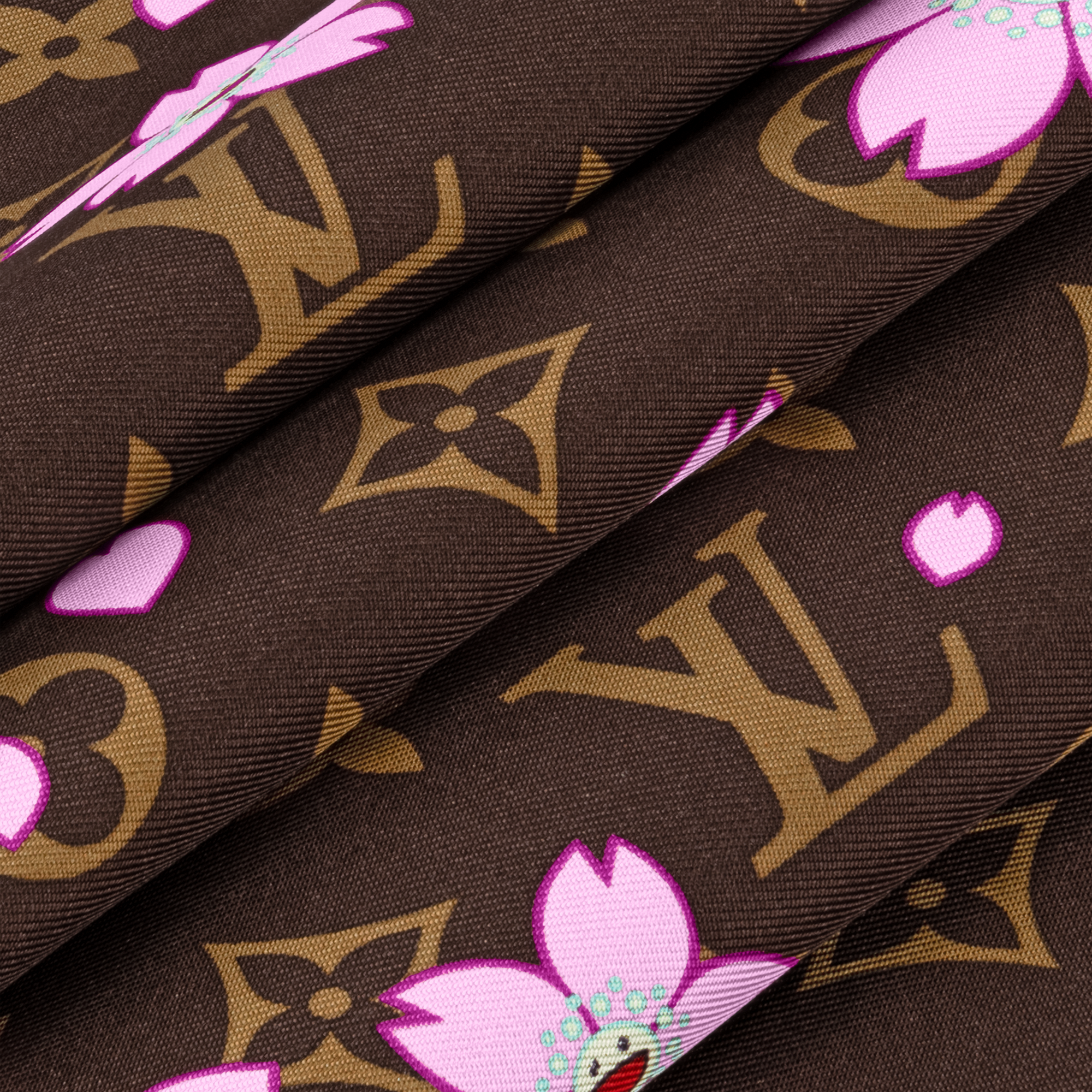 LV x TM Monogram Cherry Blossom 70方巾 . in 女士