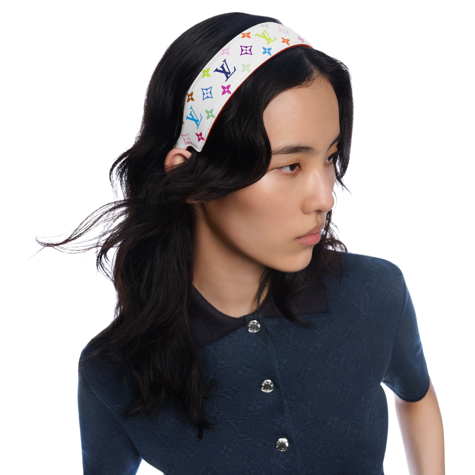 LV x TM Monogram Multicolor LV Outline 頭帶 . in 女士
