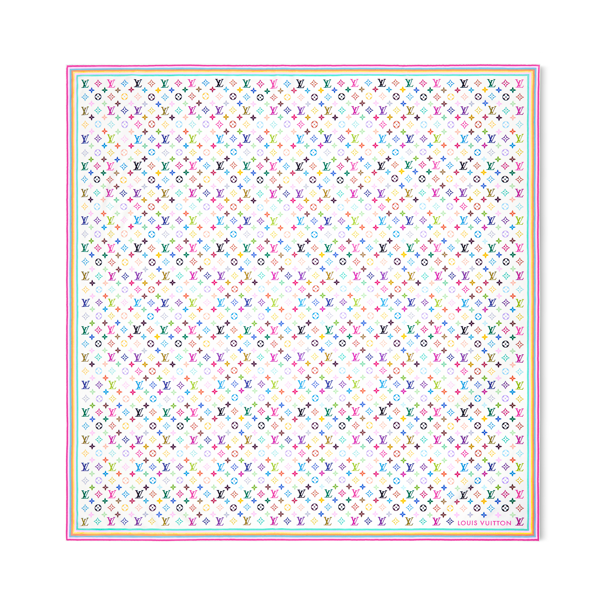 LV x TM Monogram Multicolor 披肩 . in 女士