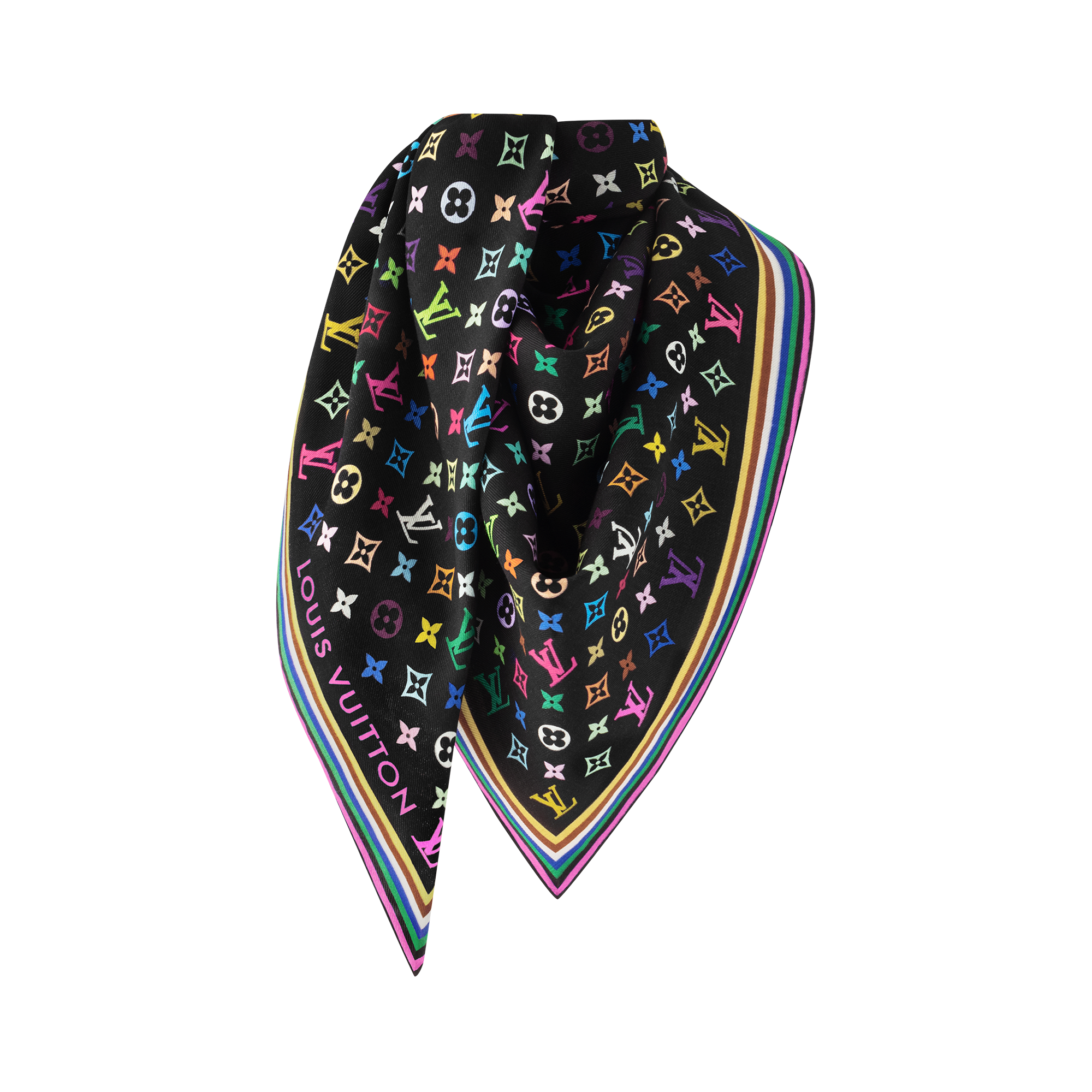 LV x TM Monogram Multicolor 披肩 . in 女士