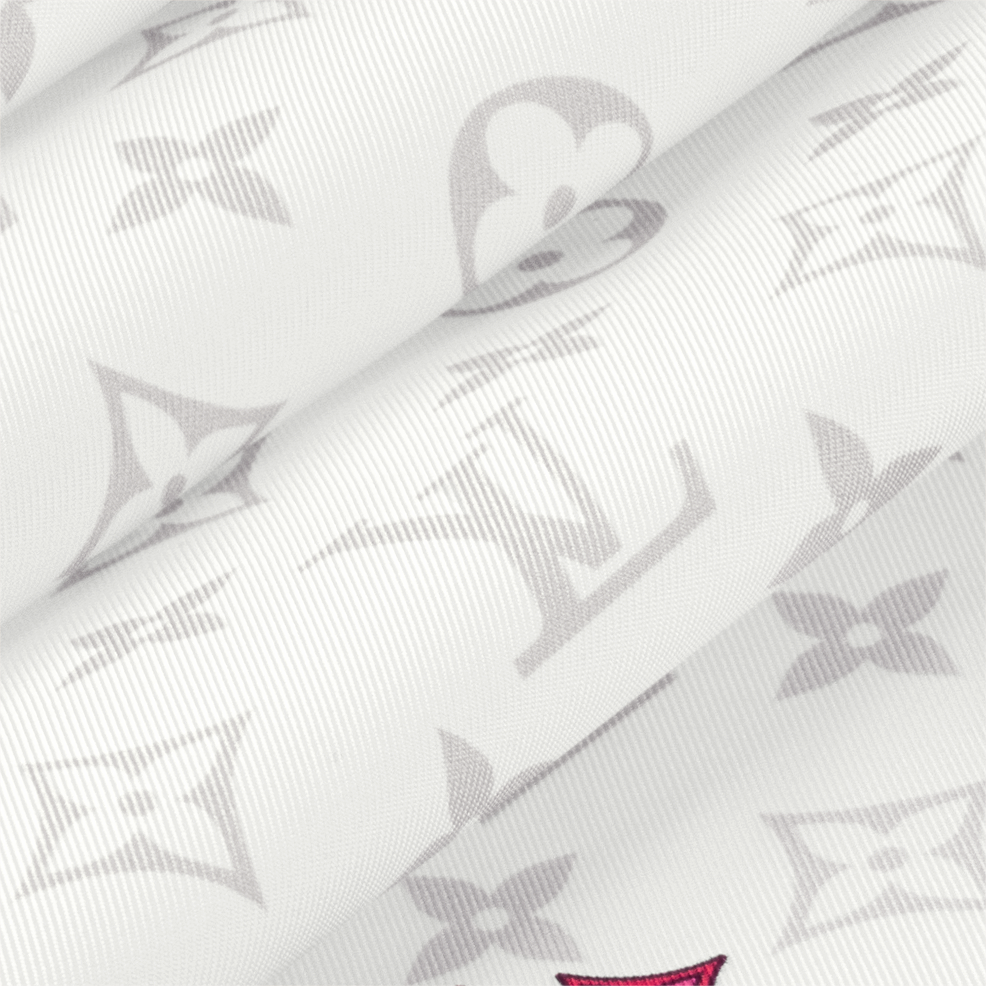 LV x TM Monogram Superflat Flowers 90方巾 . in 女士