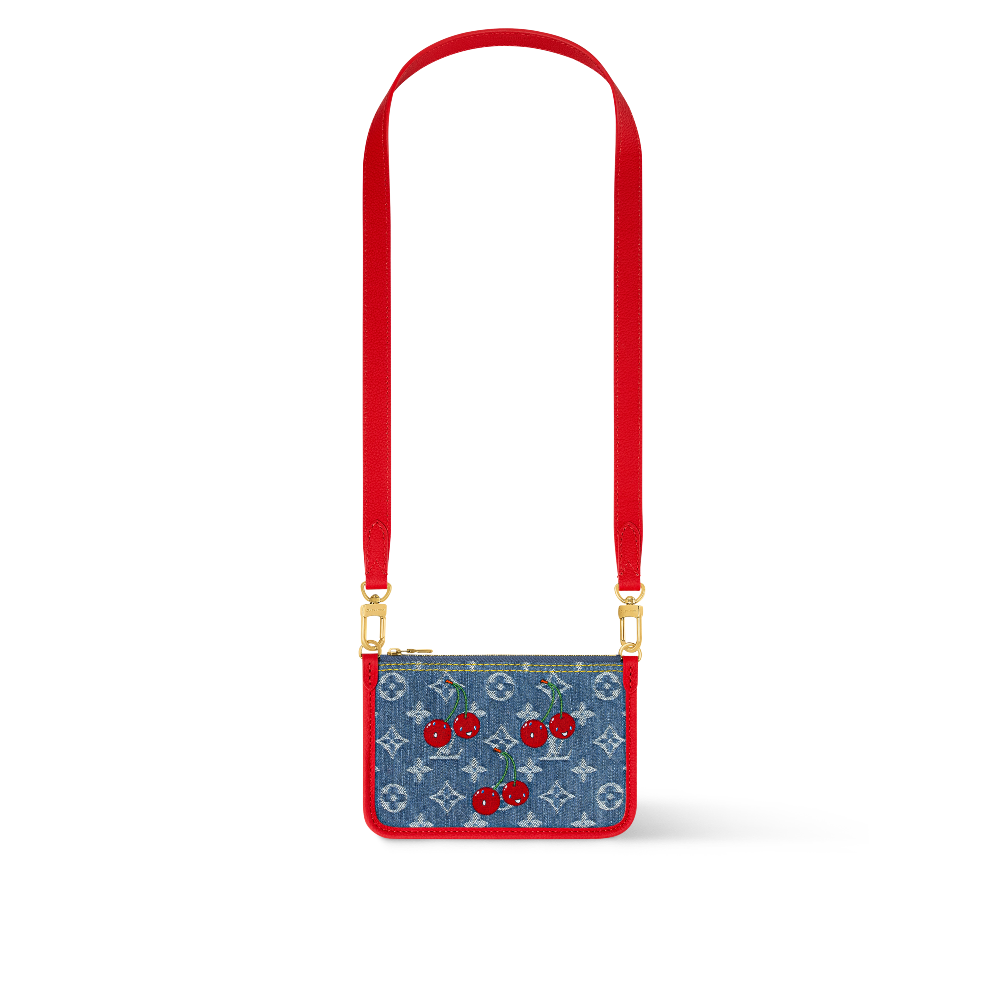 LV x TM Neverfull Inside Out BB Monogram Denim in 時尚包包及小型皮件