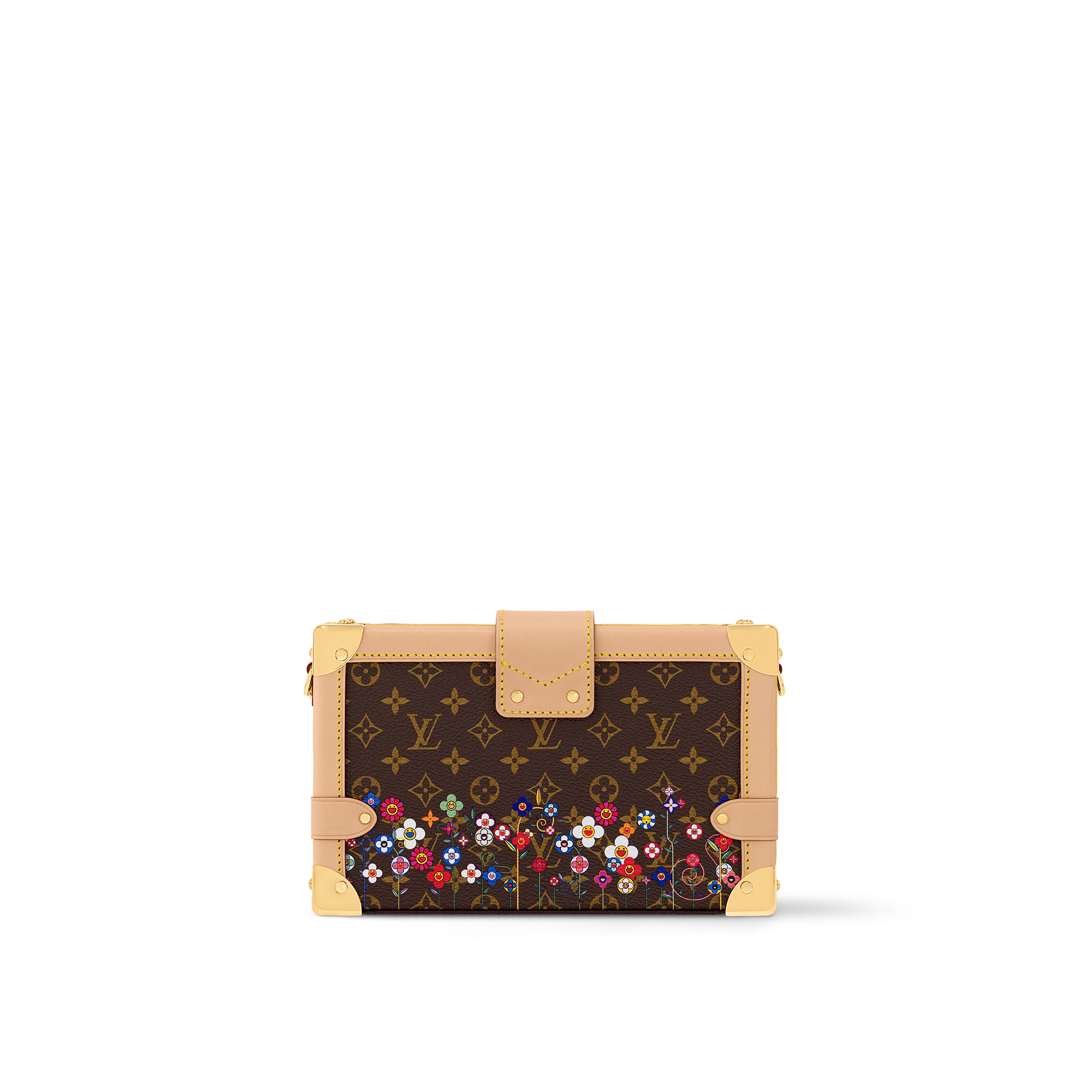 LV x TM Petite Malle Monogram 帆布 in 時尚包包及小型皮件