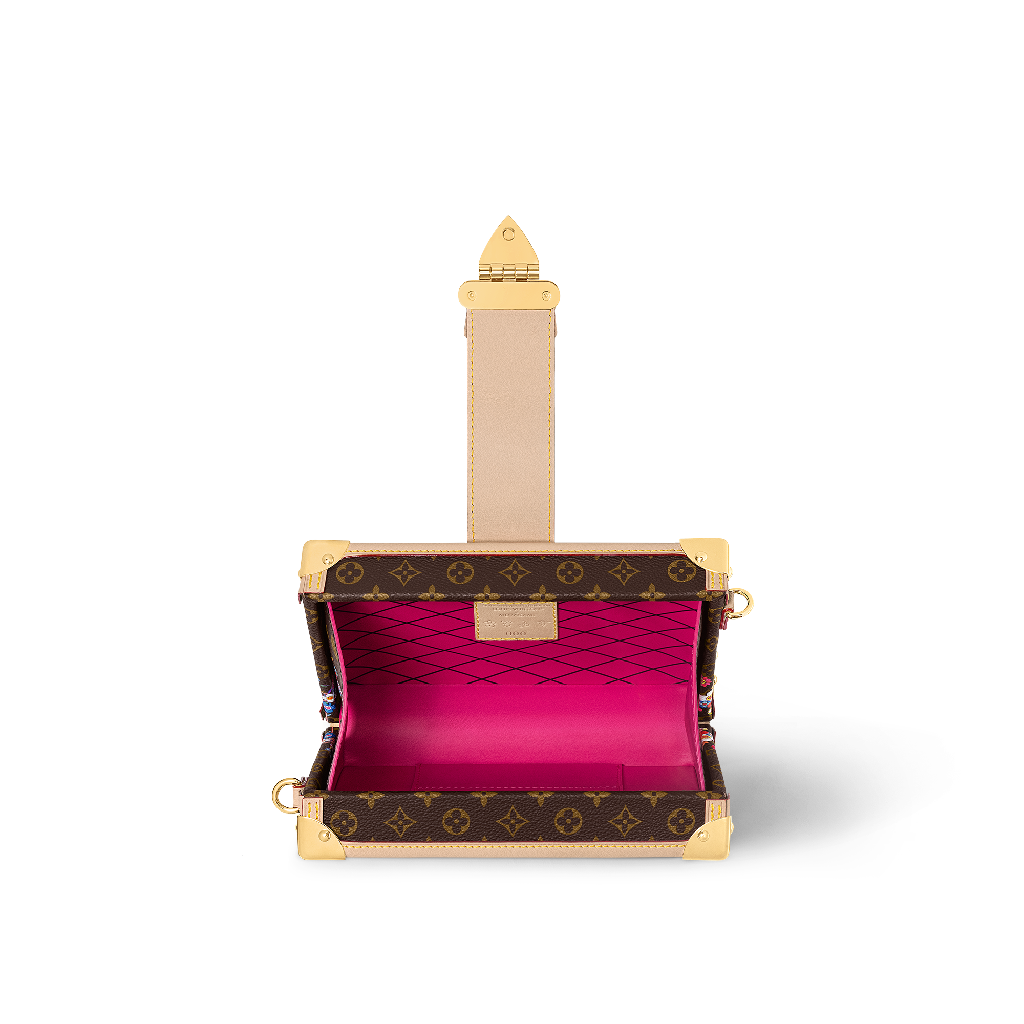 LV x TM Petite Malle Monogram 帆布 in 時尚包包及小型皮件