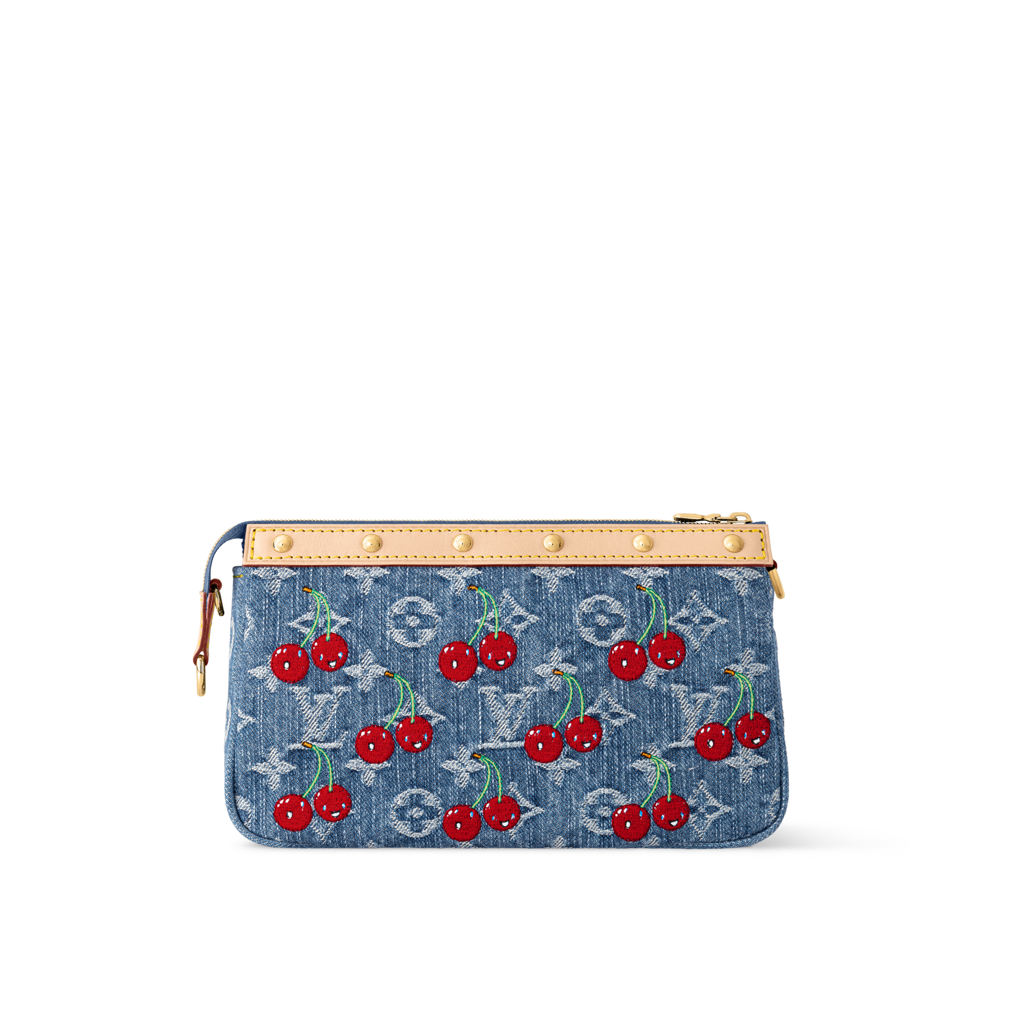LV x TM Pochette Accessoires Monogram Denim in 女士