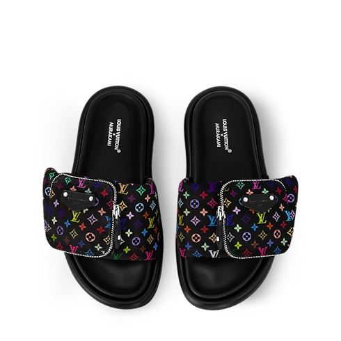 LV x TM Pool Pillow 平底舒適涼鞋 in 女士's 鞋履系列 露跟涼鞋 collections by Louis Vuitton (產品縮放)