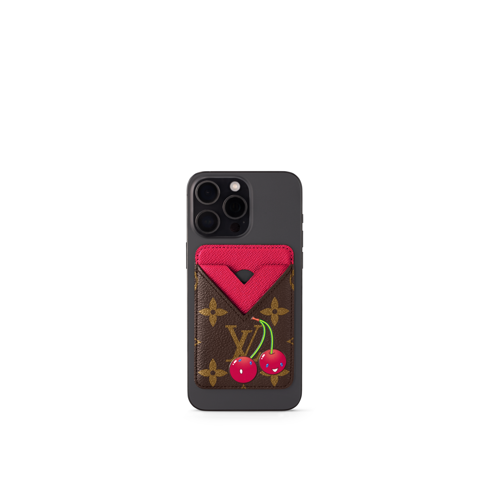 LV x TM Porte-Cartes Magnet Monogram 帆布 in 女士