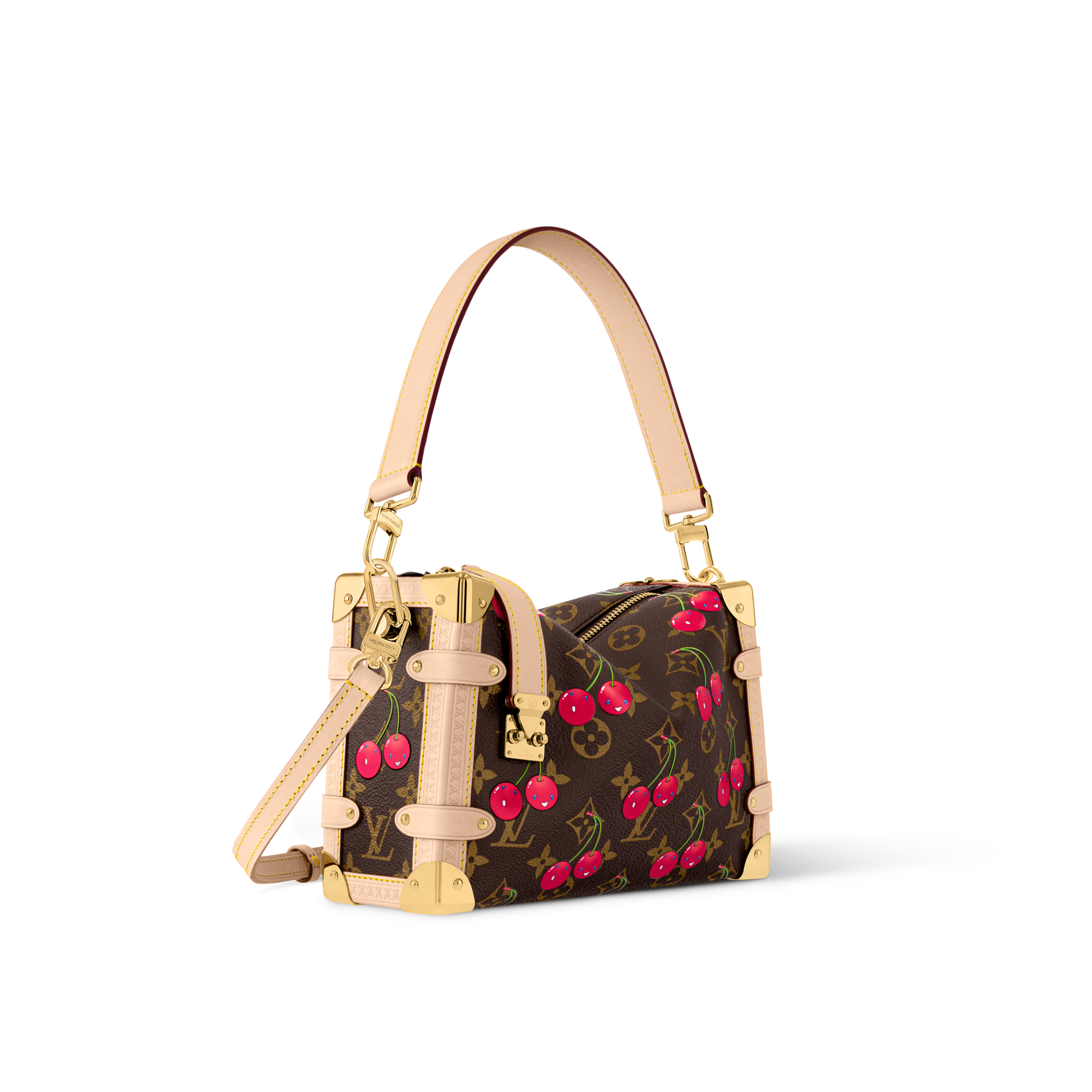 LV x TM Side Trunk MM Monogram 帆布 in 女士
