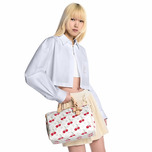 LV x TM Speedy Soft Bandoulière 30 其他 Monogram 帆布 in 時尚包包及小型皮件's 女士時尚包包 LV Icons collections by Louis Vuitton (產品縮放)