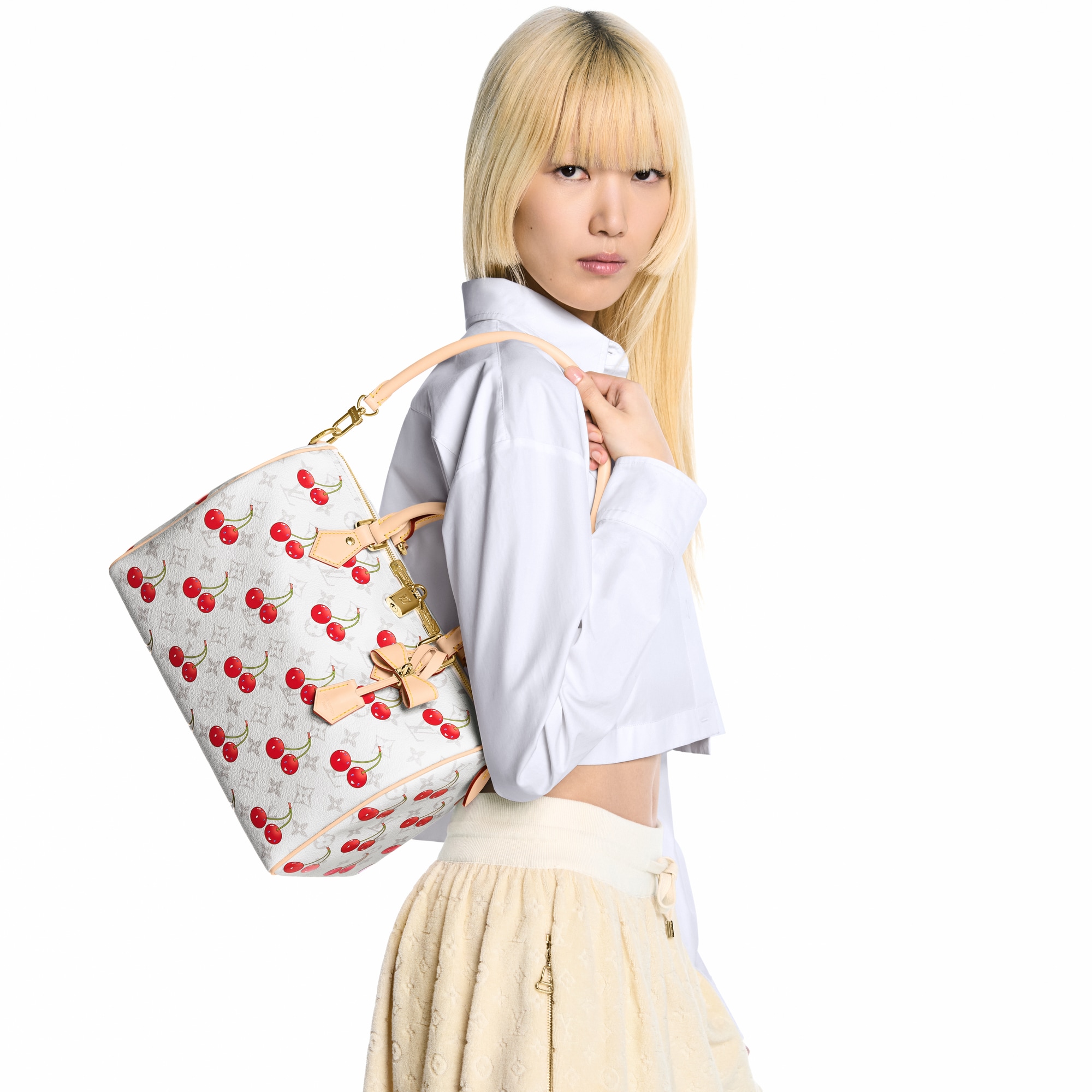LV x TM Speedy Soft Bandoulière 30 其他 Monogram 帆布 in 時尚包包及小型皮件