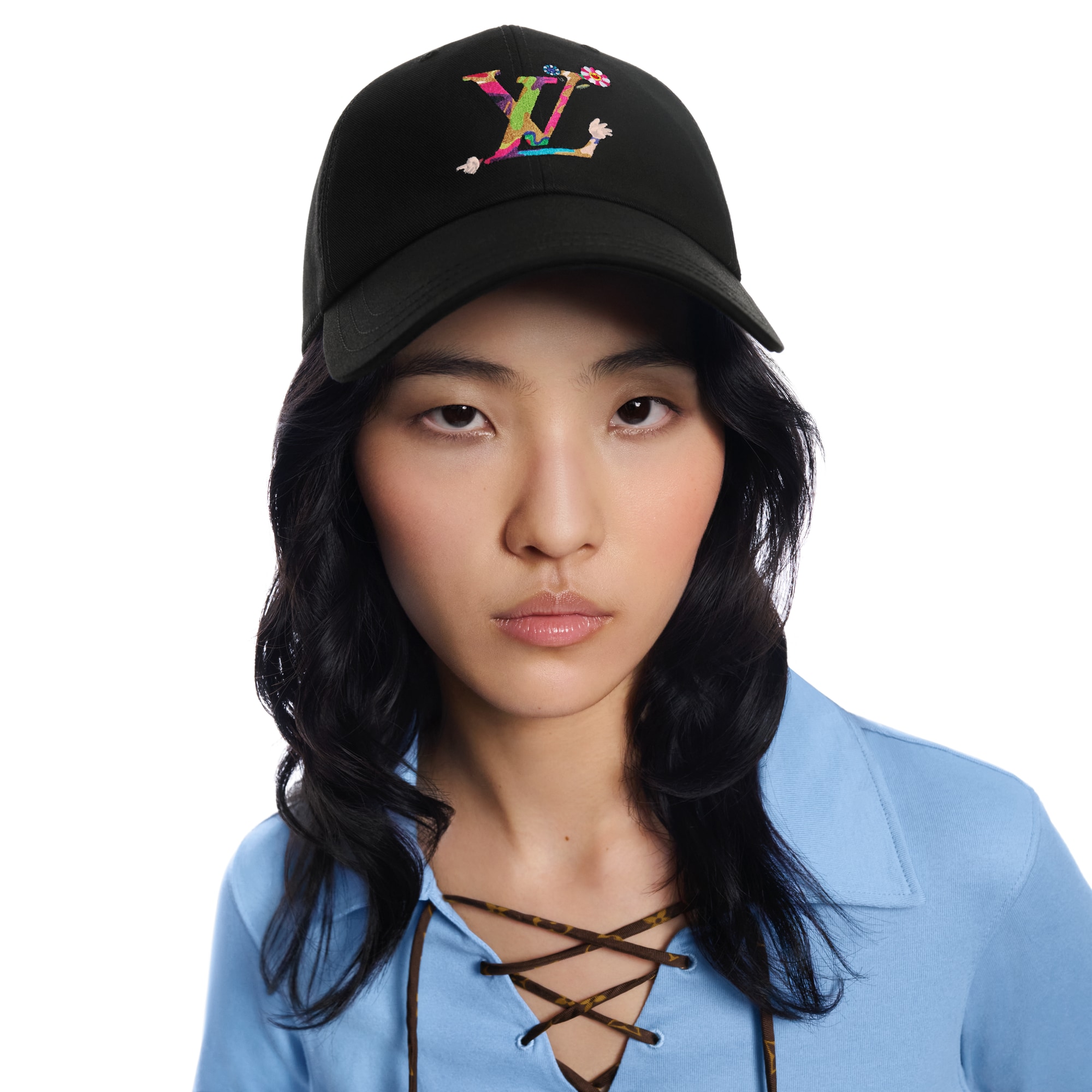 LV x TM Superflat 棒球帽 . in 女士