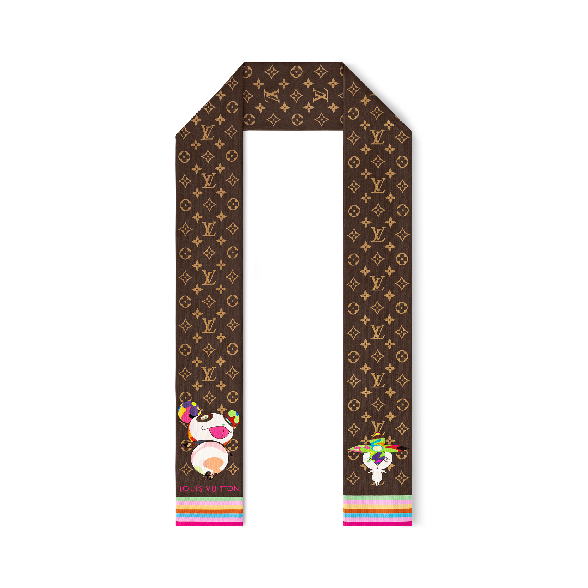 LV x TM Superflat Character 長絲巾 . in 女士