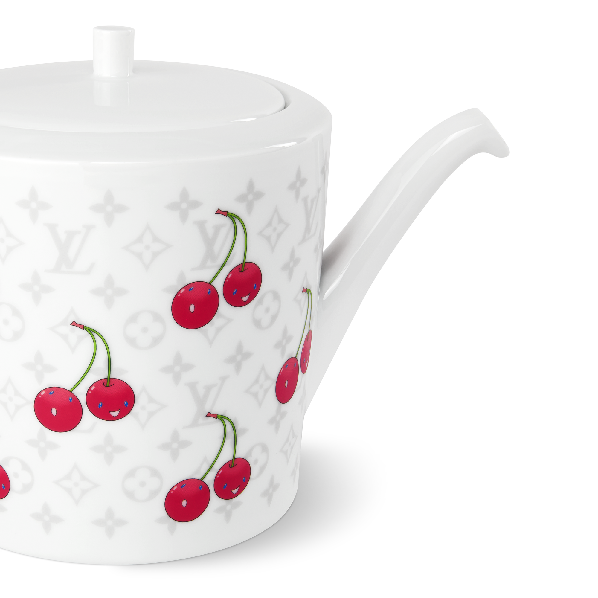 LV x TM 茶壼 Monogram Cerises in 行李箱、旅行用品及家居精品