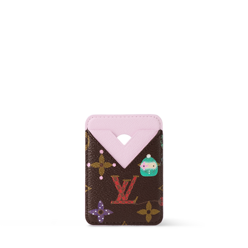 磁扣名片夾 front view
