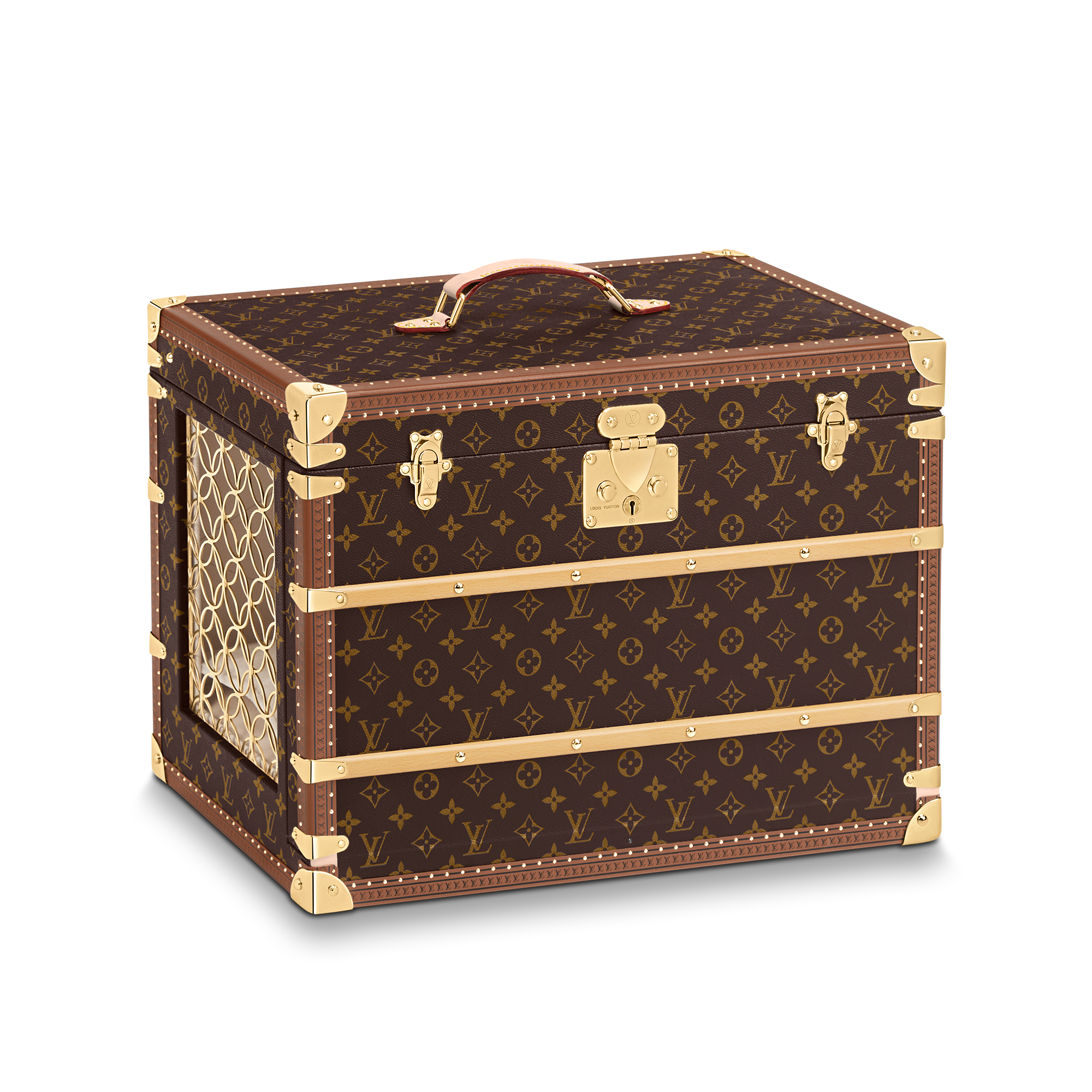 Malle Chien Monogram 帆布 in 行李箱、旅行用品及家居精品