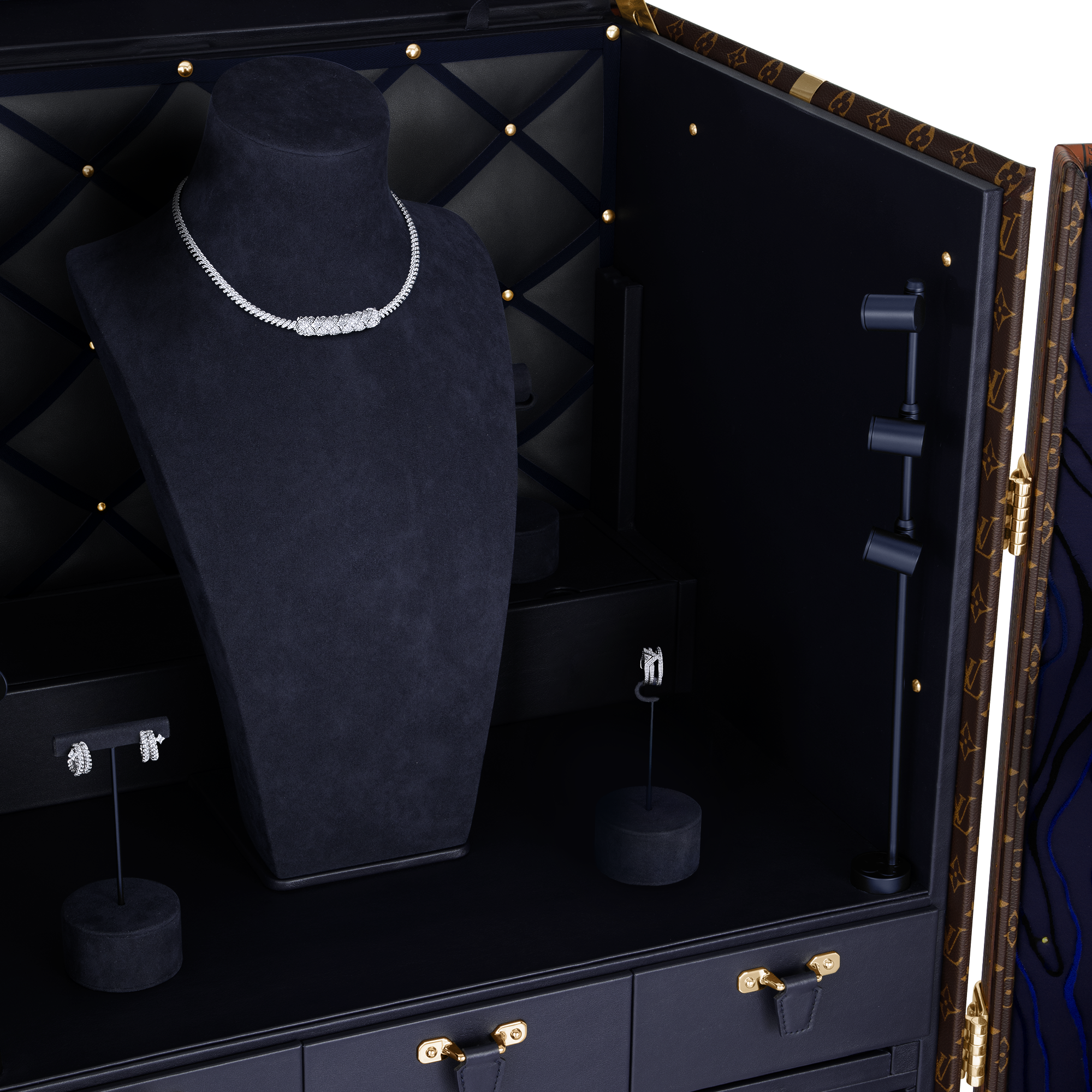 Malle Haute Joaillerie Monogram 帆布 in Les Extraordinaires