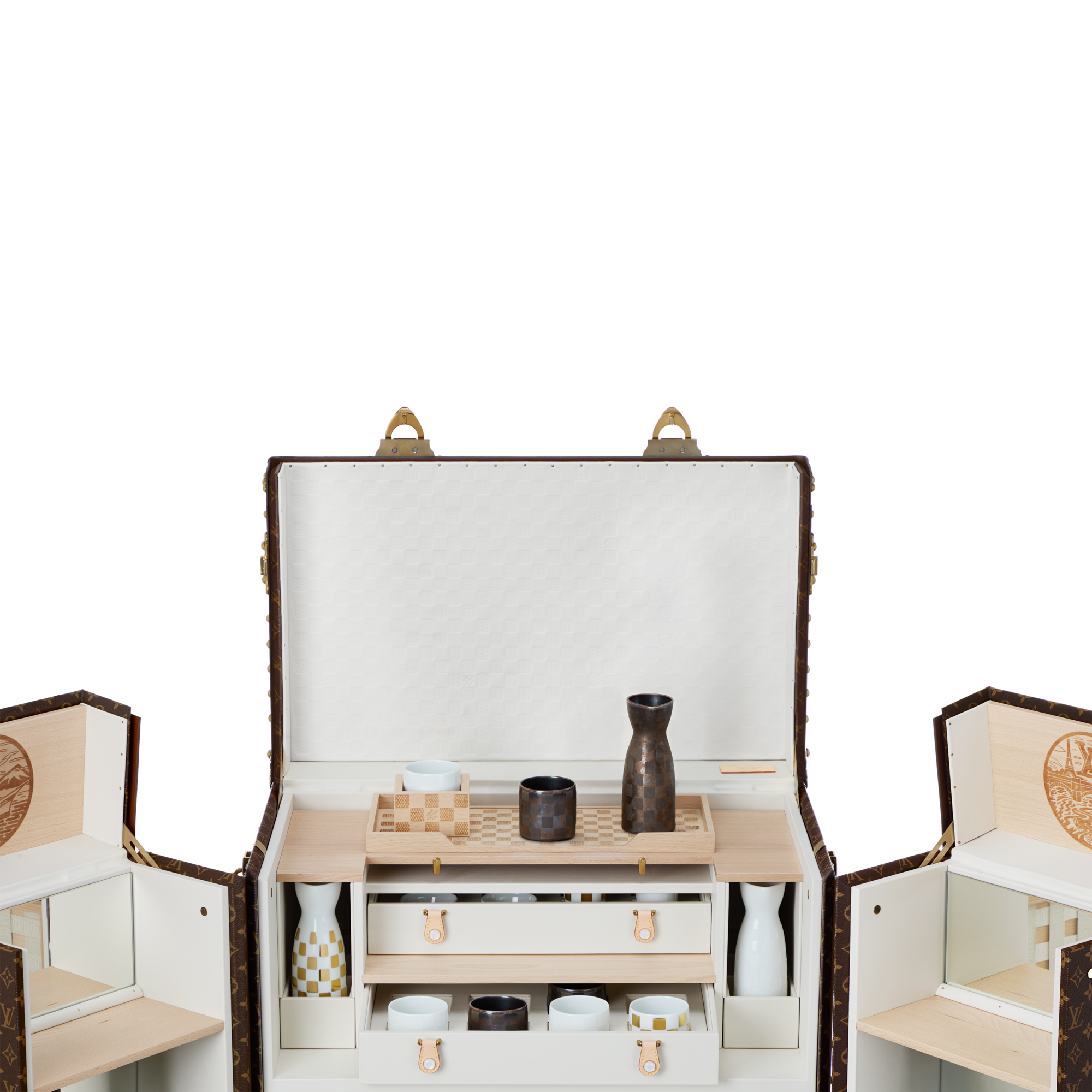 Malle Sake Monogram 帆布 in 行李箱、旅行用品及家居精品