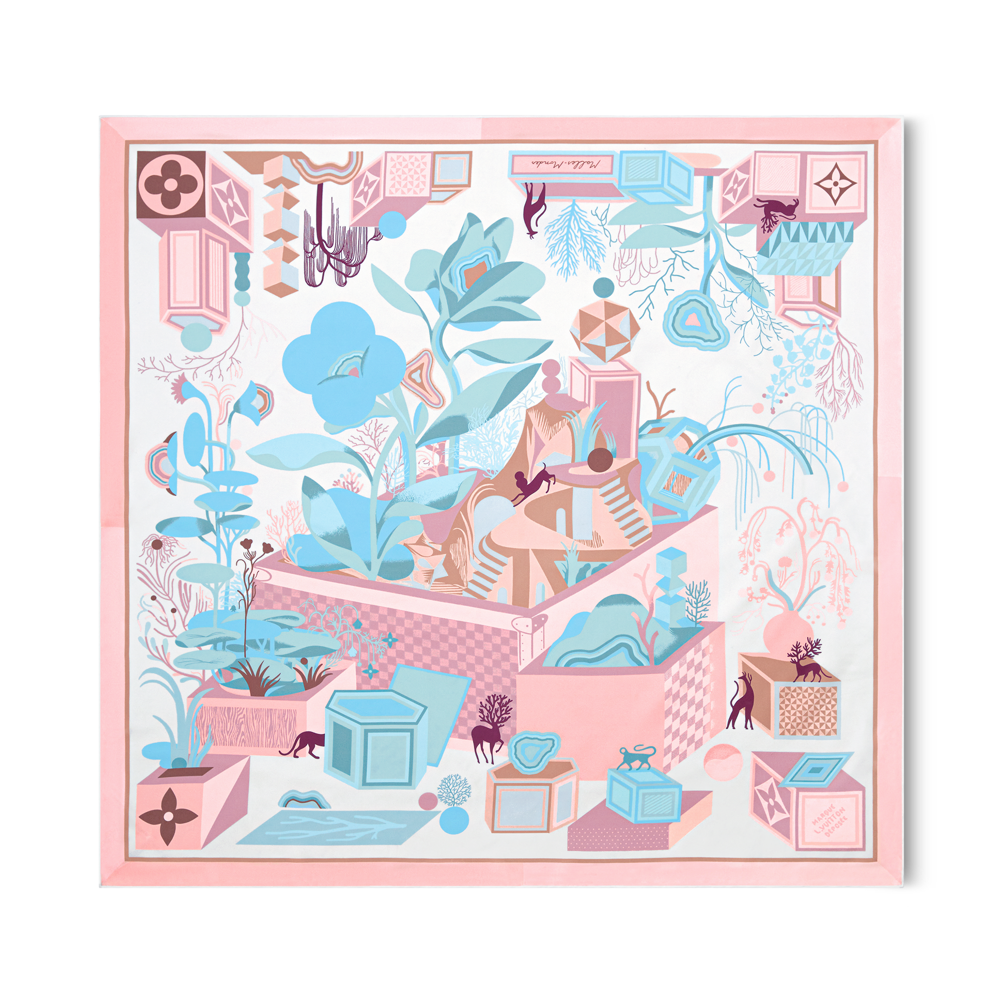 Malles Monde 90方巾 . in 女士