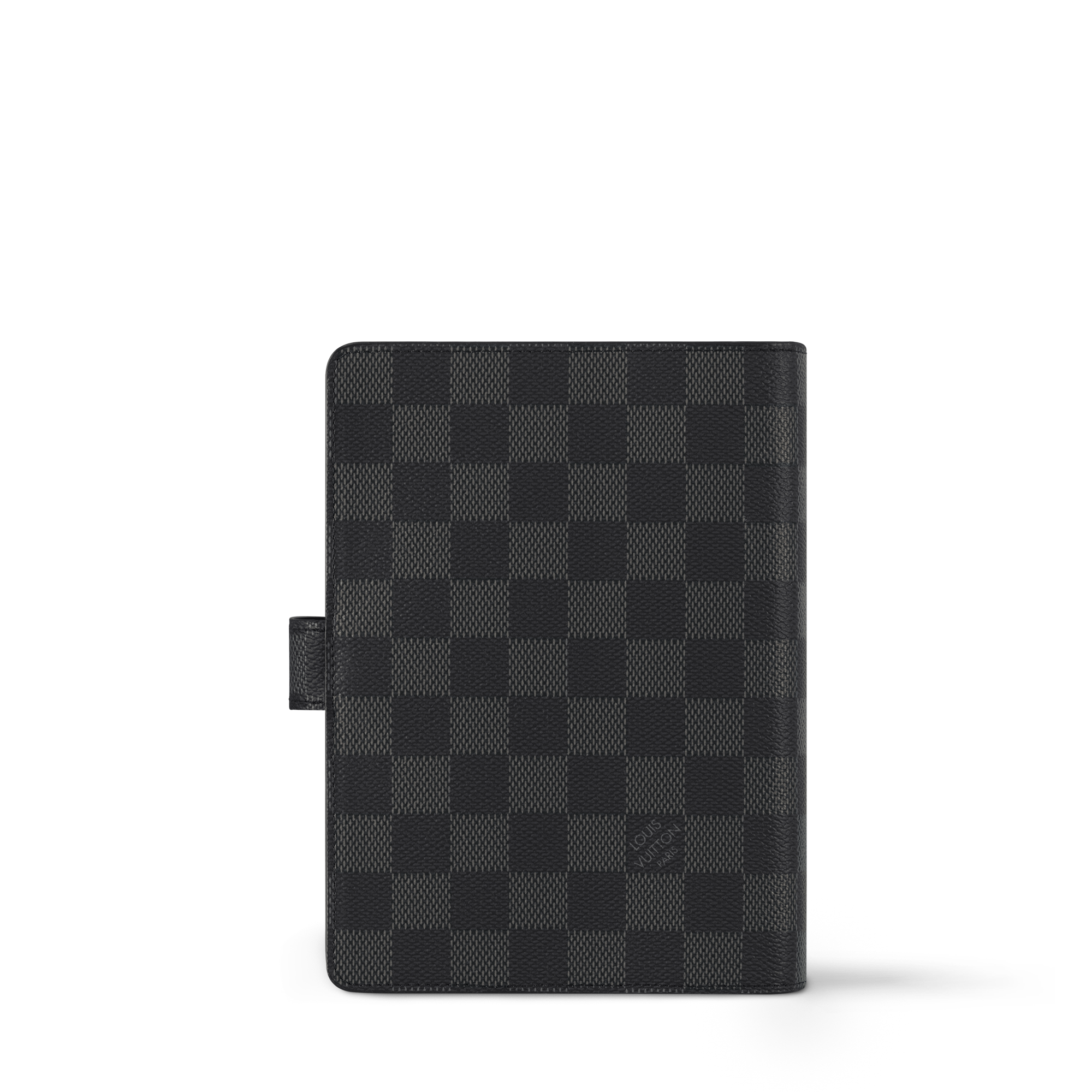 中號活頁環記事本封套 Damier Graphite 帆布 in 行李箱、旅行用品及家居精品