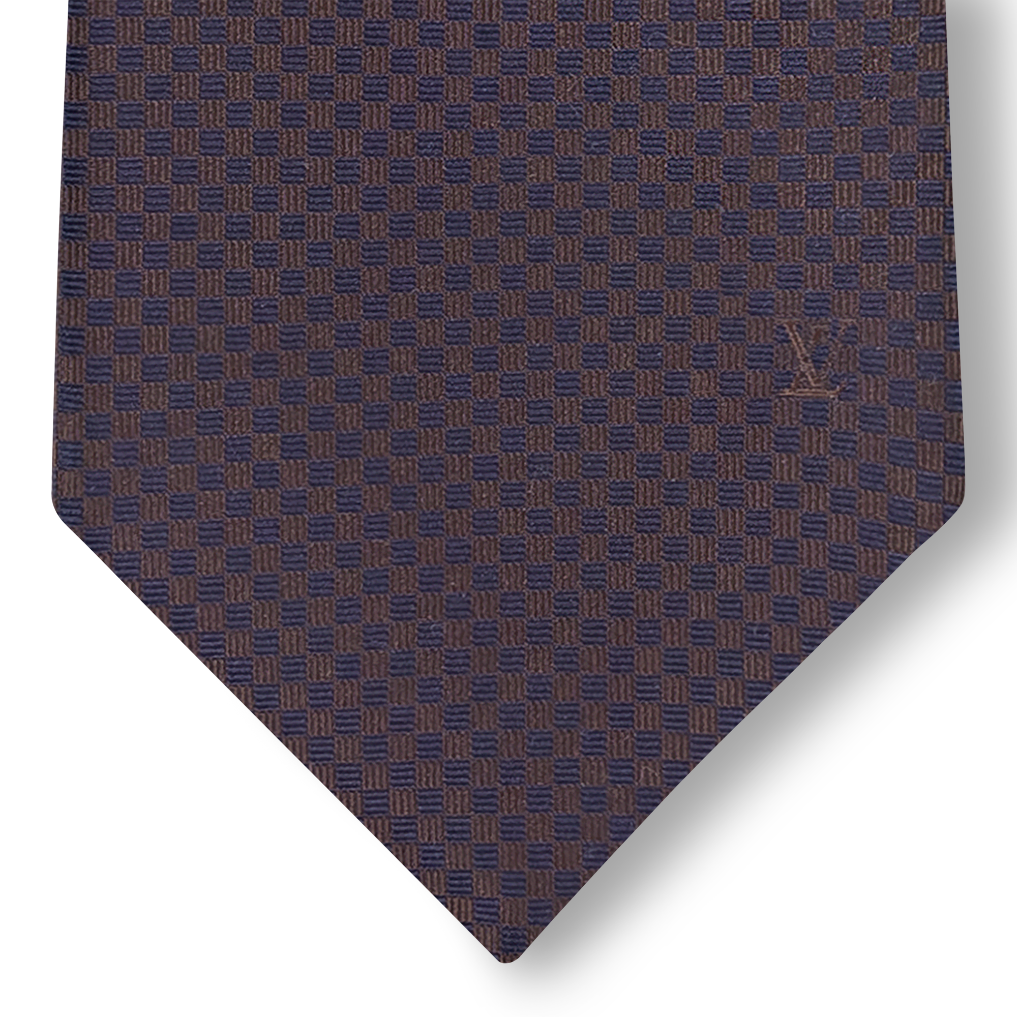 Micro Damier 領帶 . in 男士