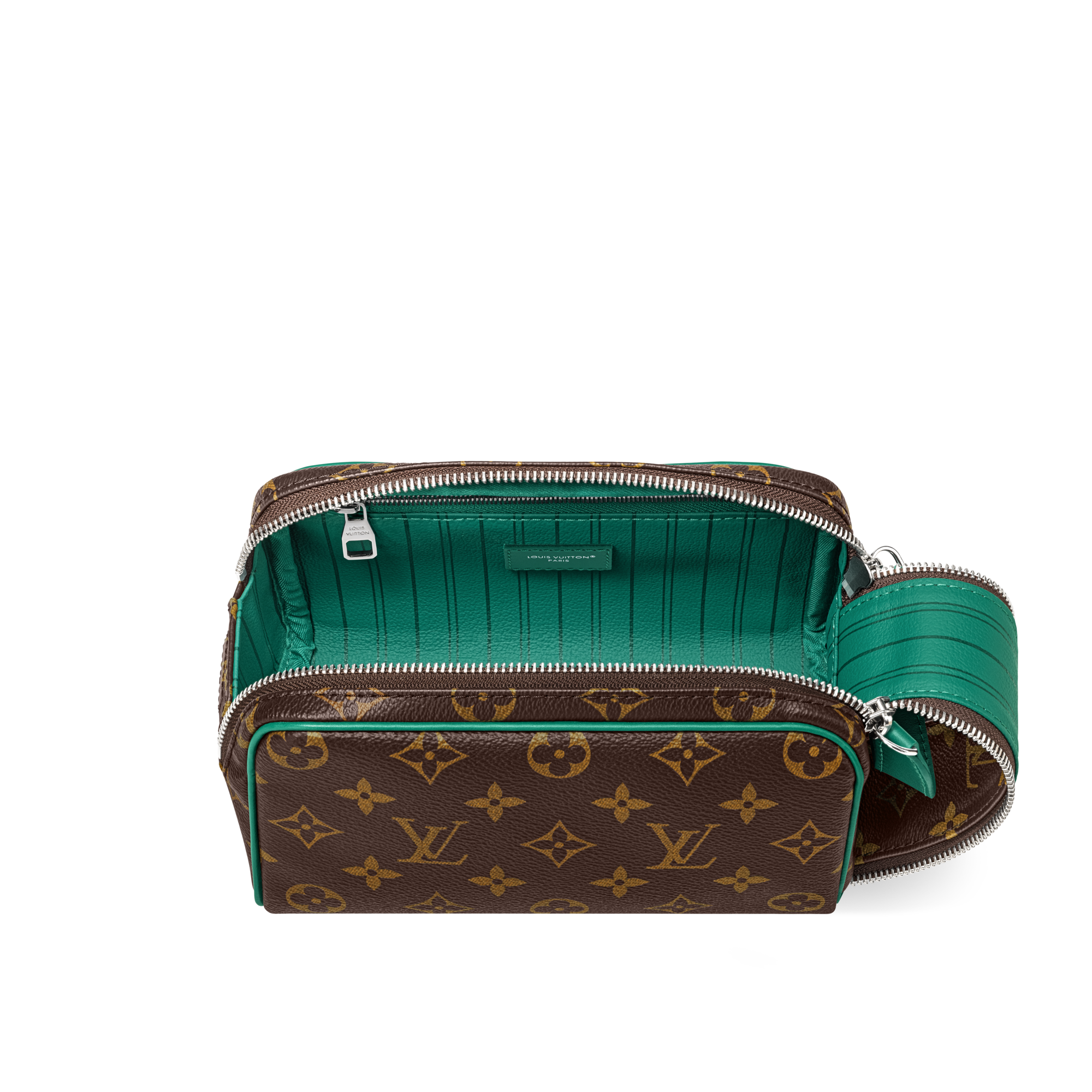 Mini Dopp Kit Monogram Macassar 帆布 in 男士