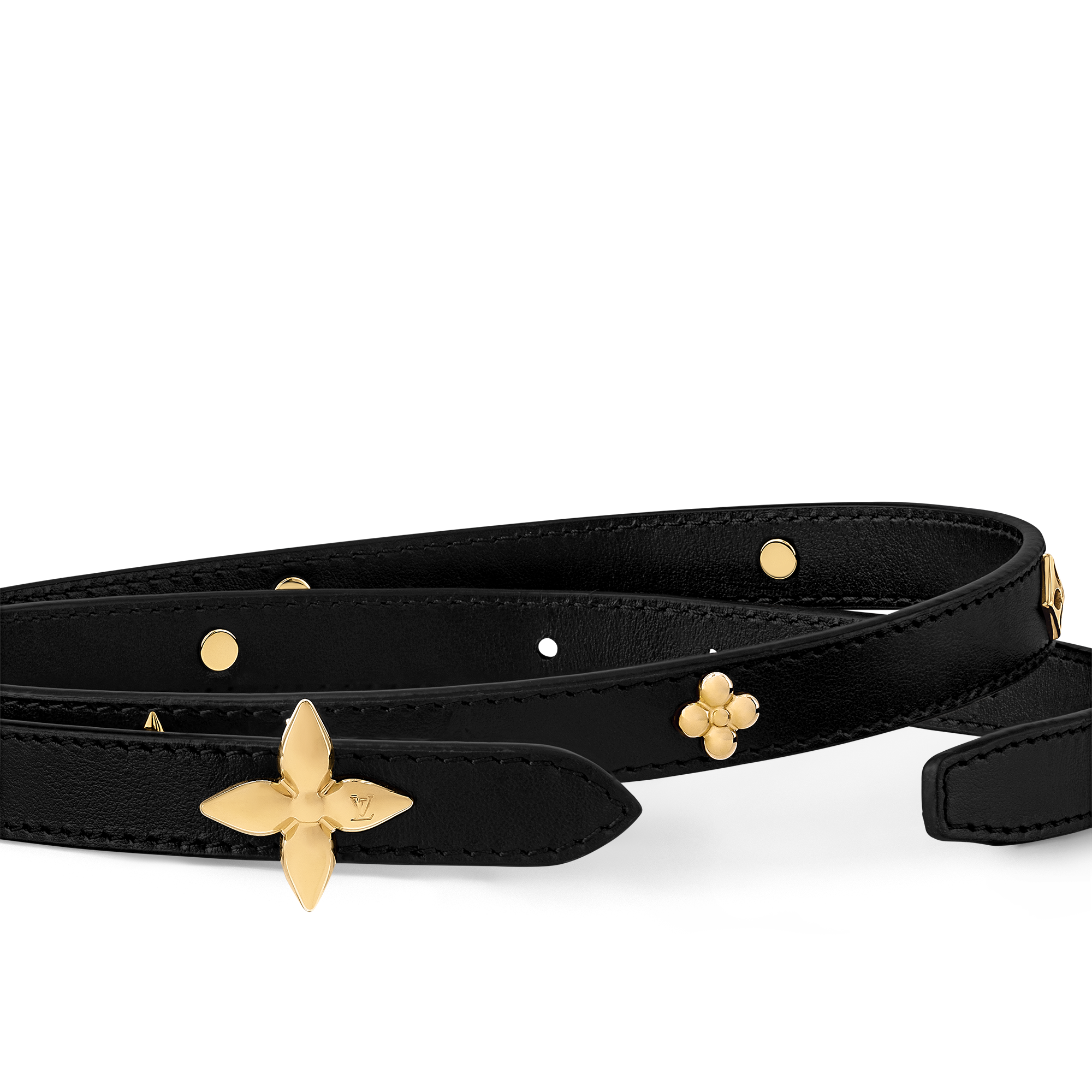 Mini Flowergram Studs 15毫米皮帶  in 女士