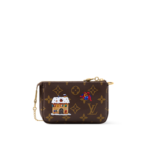 Mini Pochette Accessoires Monogram 帆布 in 女士's 錢包及小型皮件 女裝錢包、皮夾及小型皮件總覽 collections by Louis Vuitton (產品縮放)