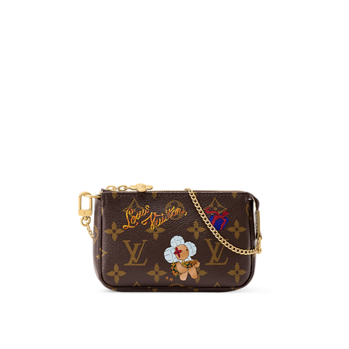 Mini Pochette Accessoires Monogram 帆布 in 女士's 錢包及小型皮件 女裝錢包、皮夾及小型皮件總覽 collections by Louis Vuitton (產品縮放)