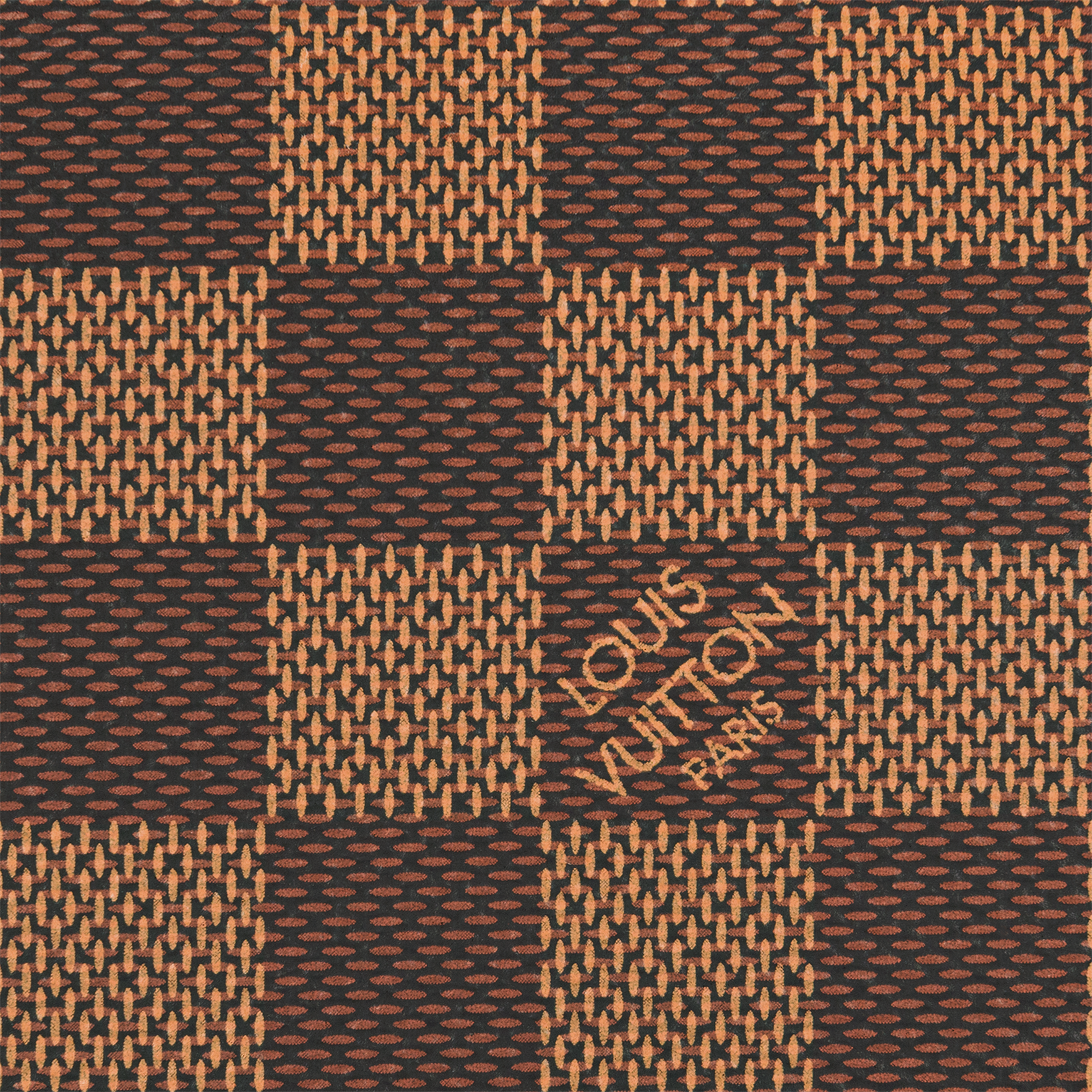 Mini Pochette Accessoires Damier Ebène 帆布 in 女士