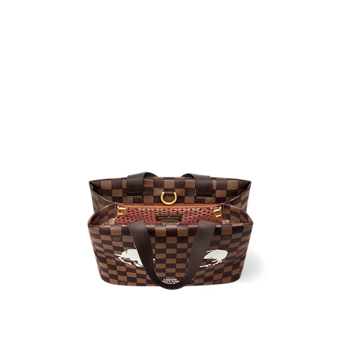 Mini Shopper Tote Damier Ebène 帆布 in 時尚包包及小型皮件's 男士時尚包包 全新系列 collections by Louis Vuitton (產品縮放)