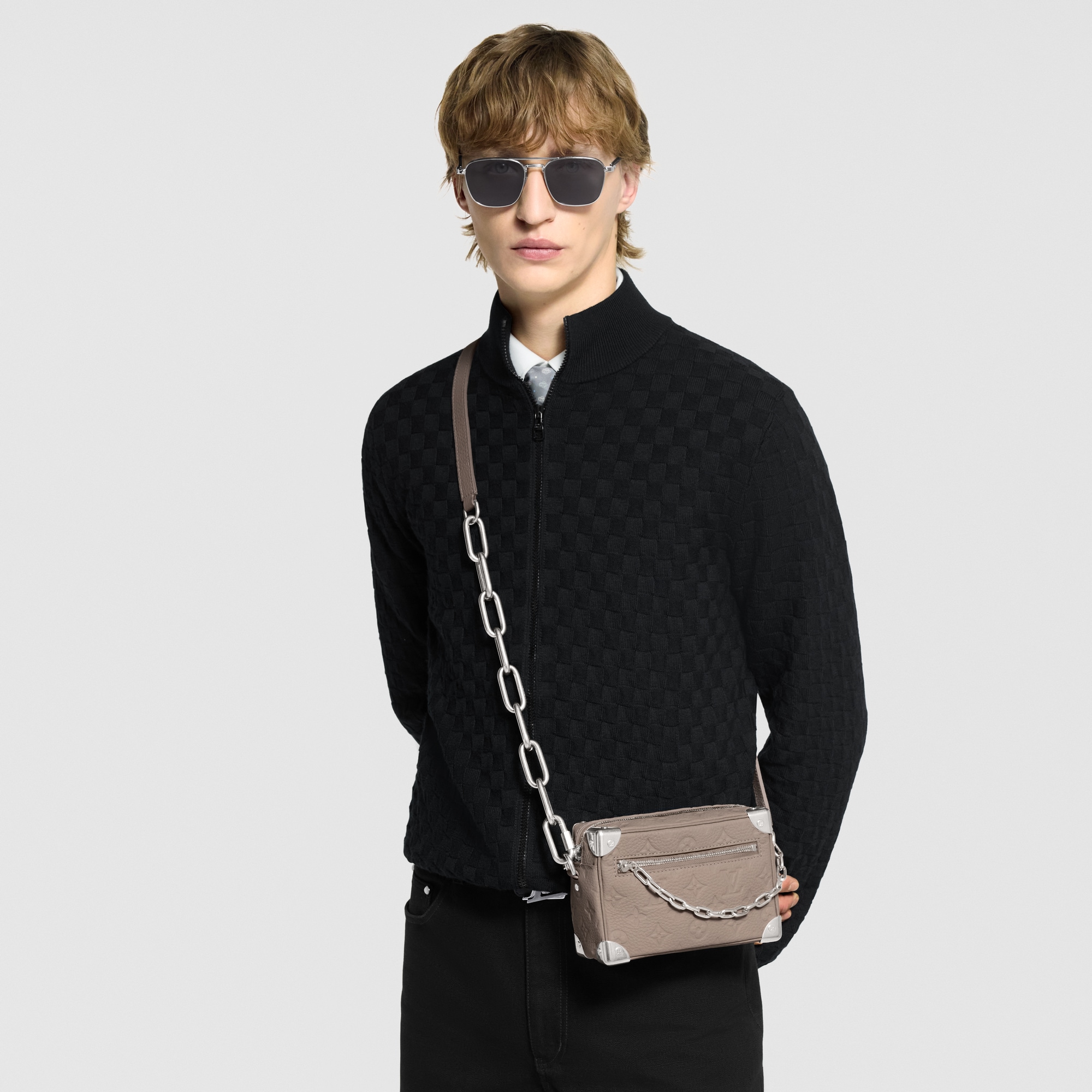 Mini Soft Trunk Taurillon Monogram in 時尚包包及小型皮件