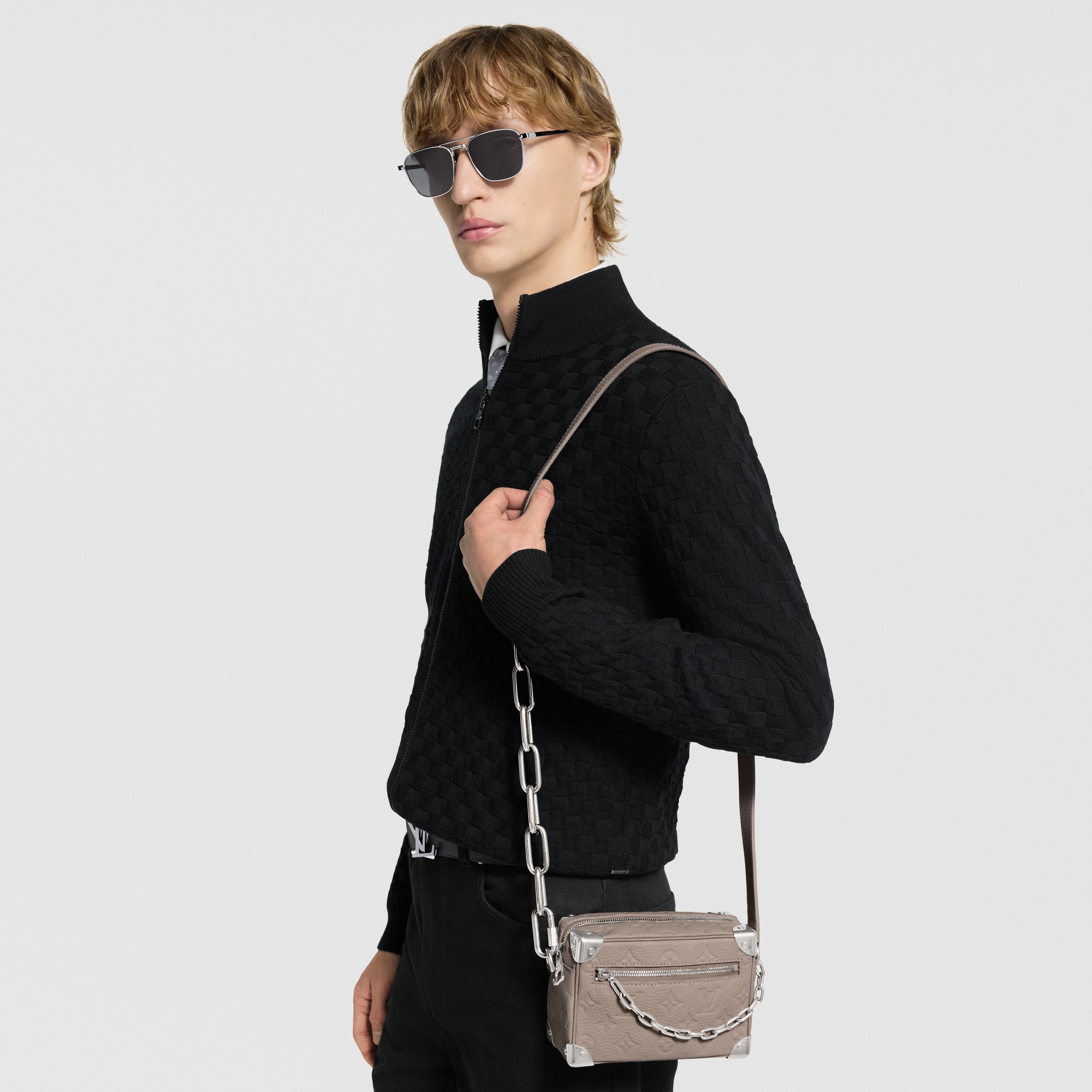 Mini Soft Trunk Taurillon Monogram in 時尚包包及小型皮件